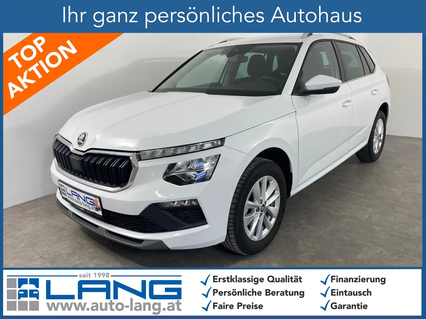 Skoda Kamiq 1.0 TSI Selection OPF 85 kW (116 PS), Schalt. 6... Blanco - 1