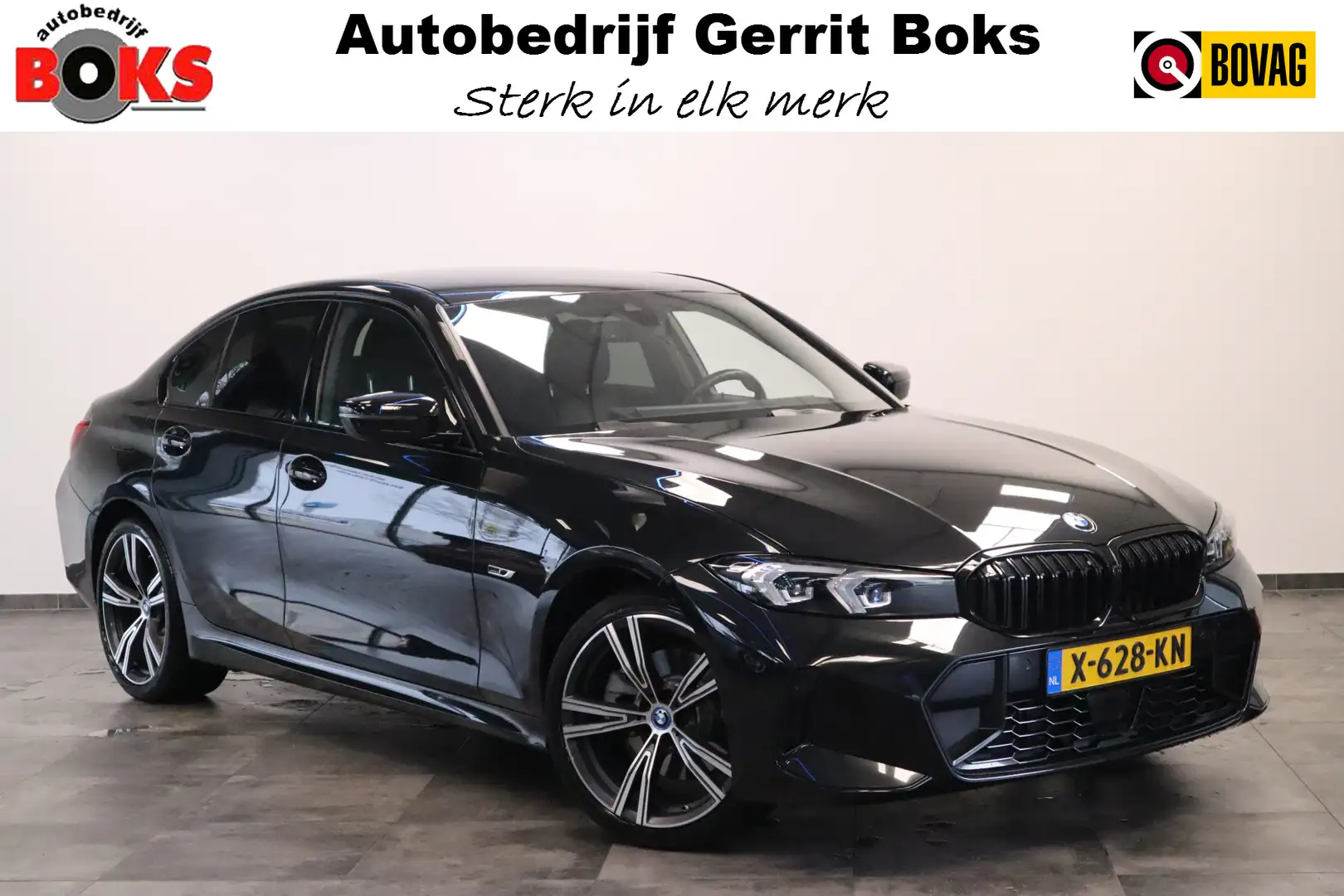 BMW 320 3-serie 320e ACC PDC 19''LM NAP HI-Fi M-Sport 24 m Noir - 1