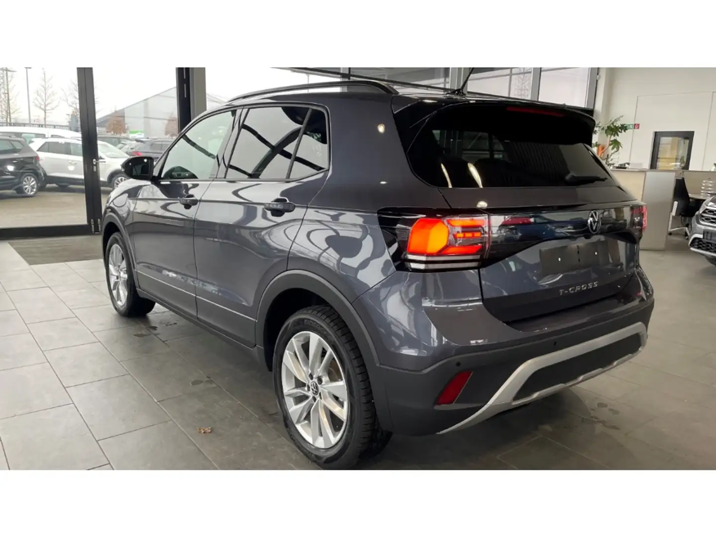 Volkswagen T-Cross 1.0 TSI Prime Navi LED Kamera SitzHZG APP Connect Grau - 2