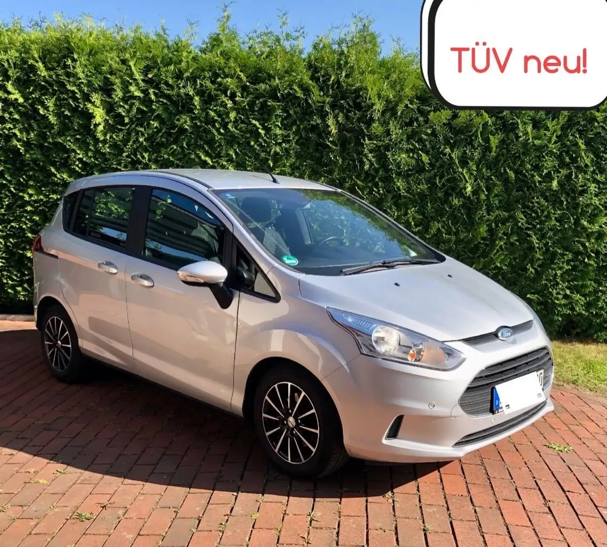 Ford B-Max 1.0 EcoBoost Trend, TÜV NEU Zilver - 1