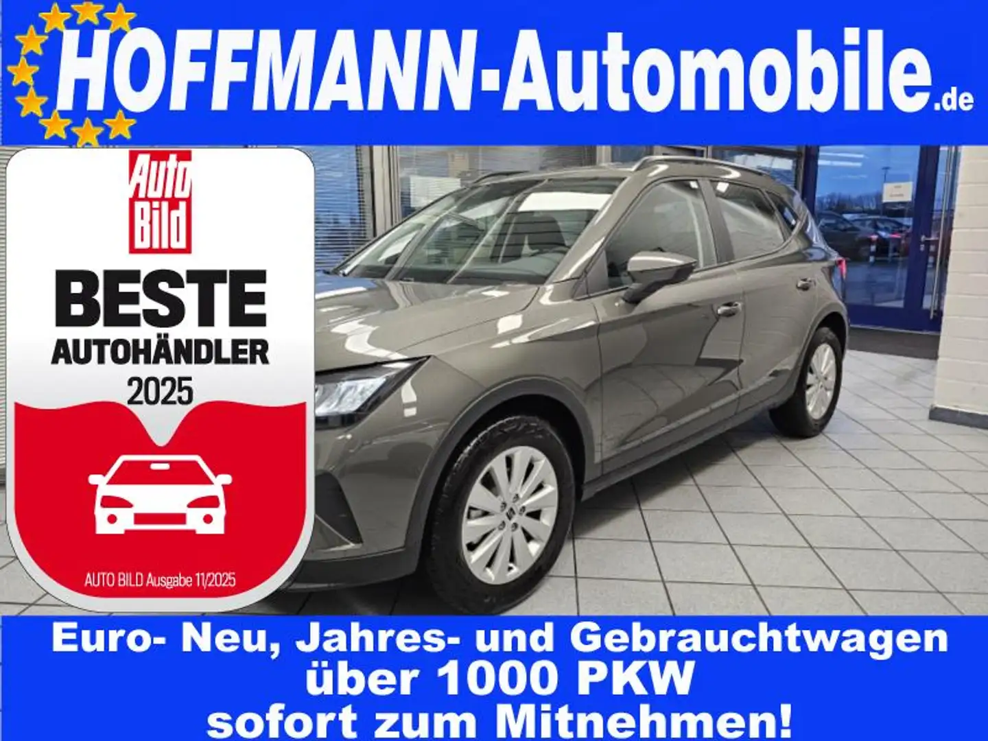 SEAT Arona Climatr.,Alu,Sitzhzg.,PDC,Full Link,met. Gri - 1