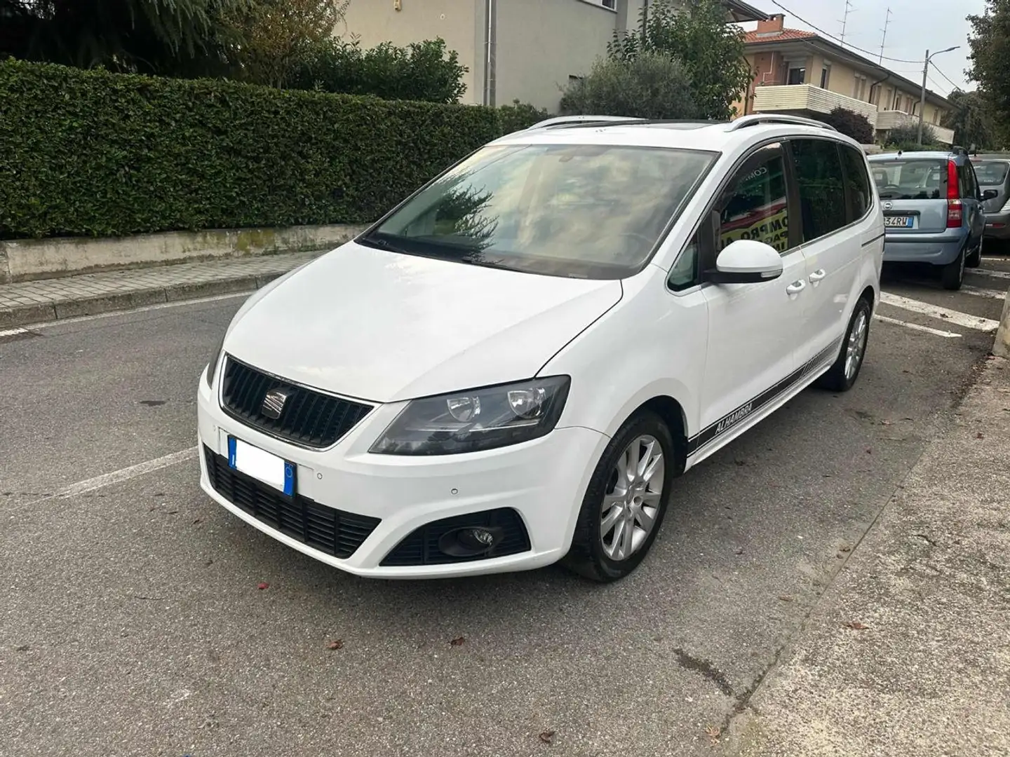SEAT Alhambra 2.0 TDI CR DPF DSG Reference Blanc - 2