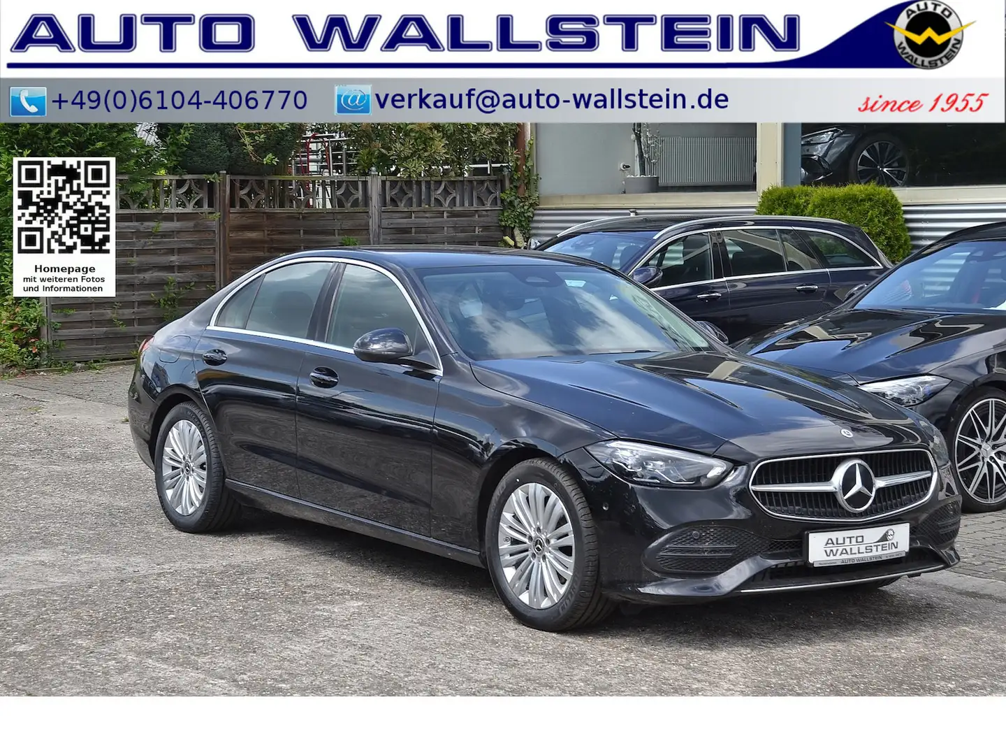 Mercedes-Benz C 180 Avantgarde Advanced Plus (Memo Spur Ambien Zwart - 1