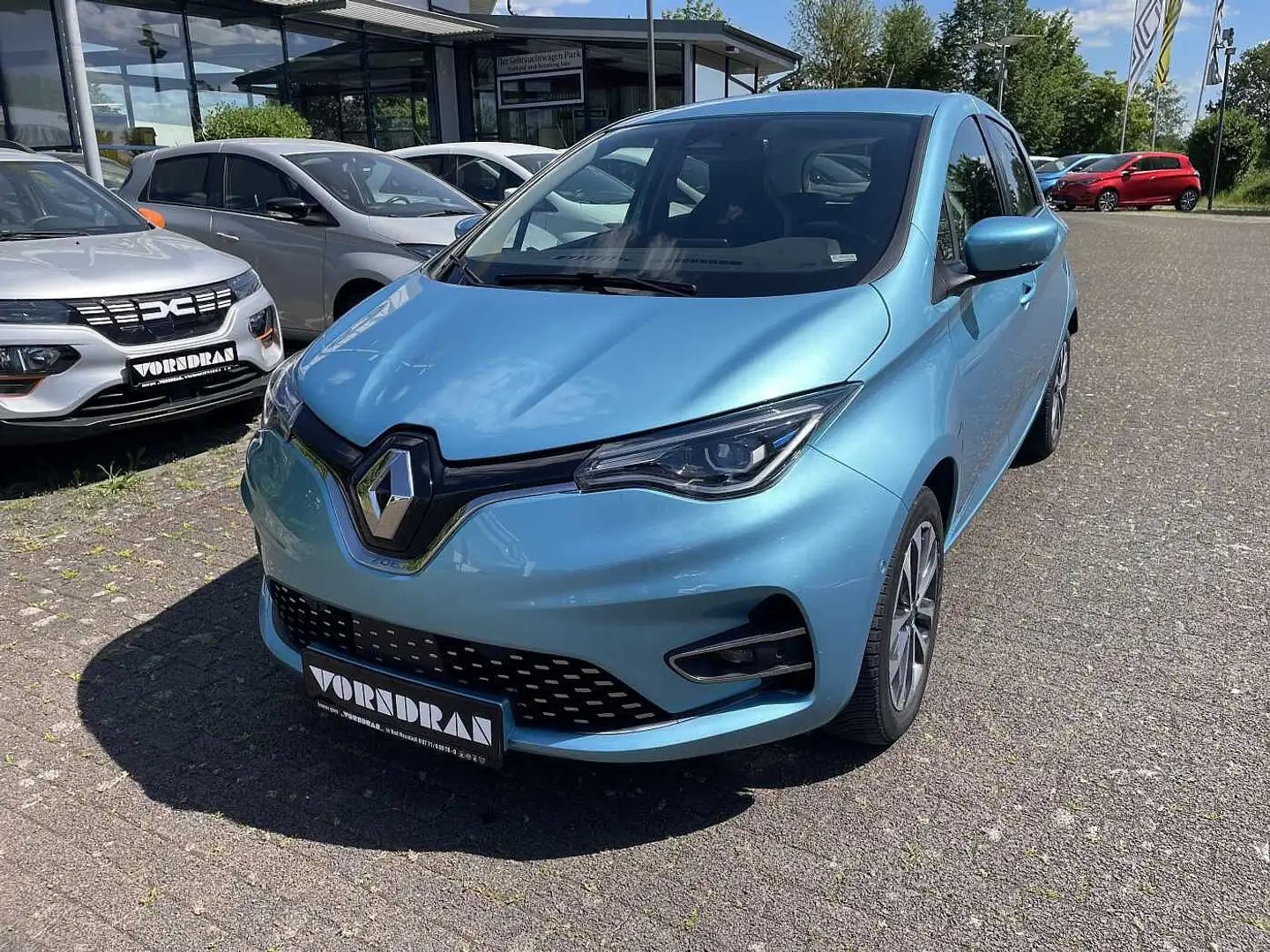 Renault ZOE Intens R135 Z.E. 50 Navi 9,3' SHZ GJR Blau - 1