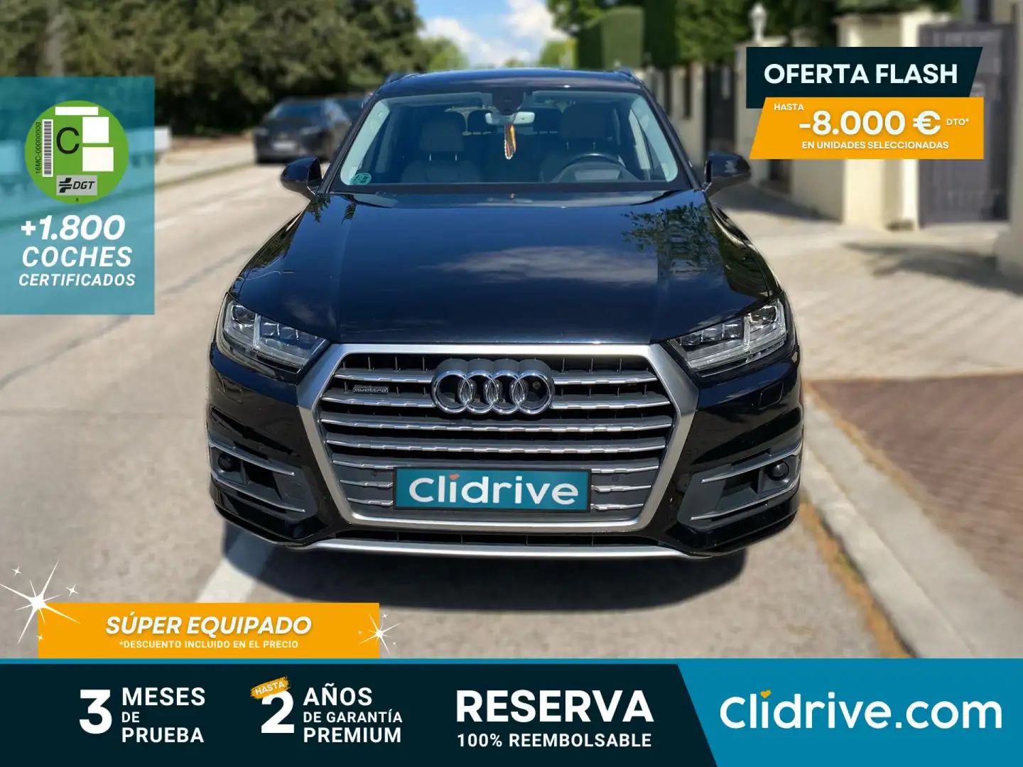 Audi Q7 3.0TDI sport quattro tiptronic 200kW Negro - 1