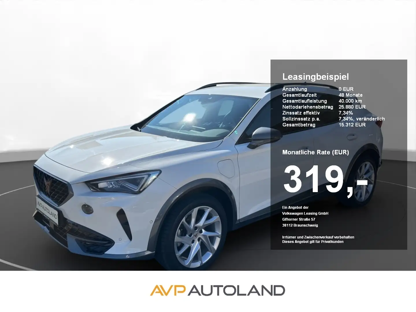 CUPRA Formentor 1.4 TSI DSG e-Hybrid | NAVI | ACC | Blanc - 1