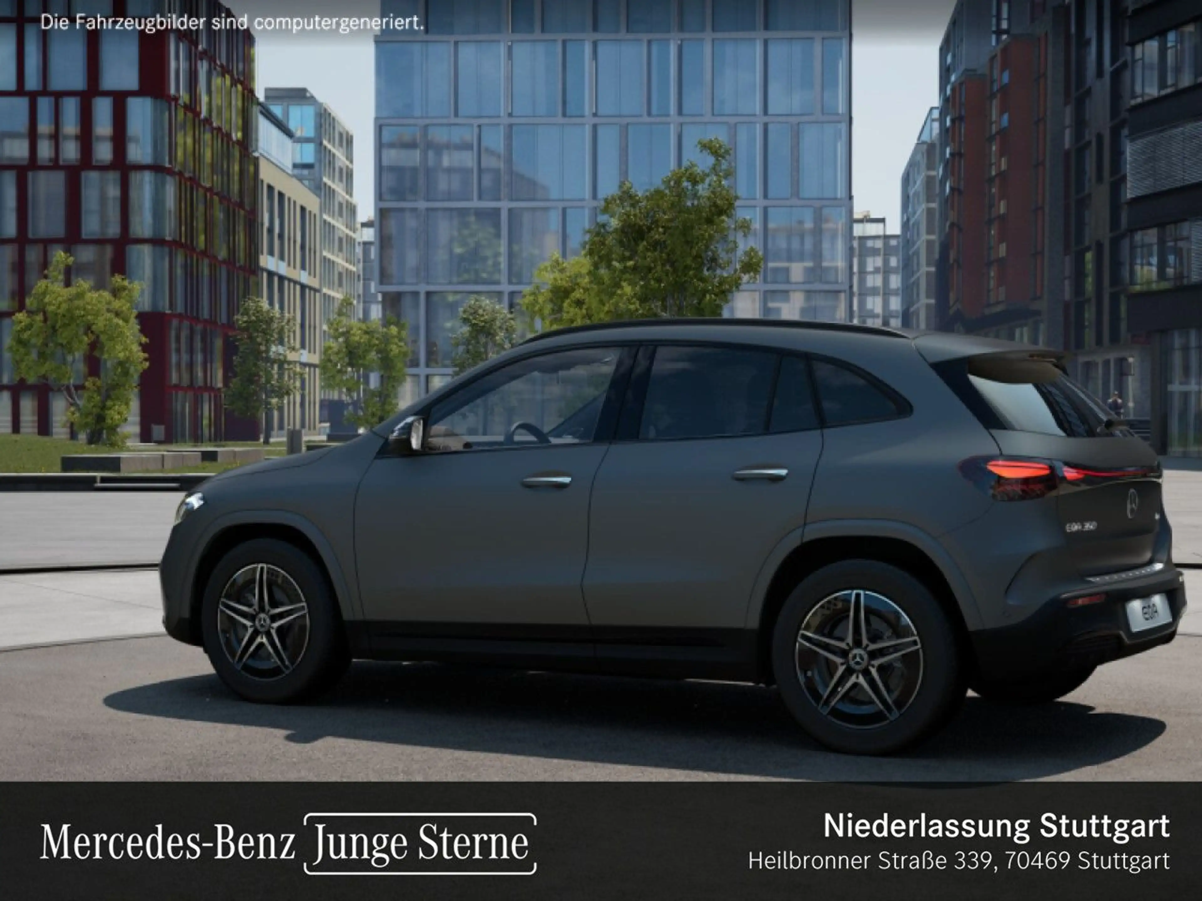 Mercedes-Benz EQA 350 4M AMG+NIGHT+PREMIUM+360+MEMORY+BURMESTER — photo 15