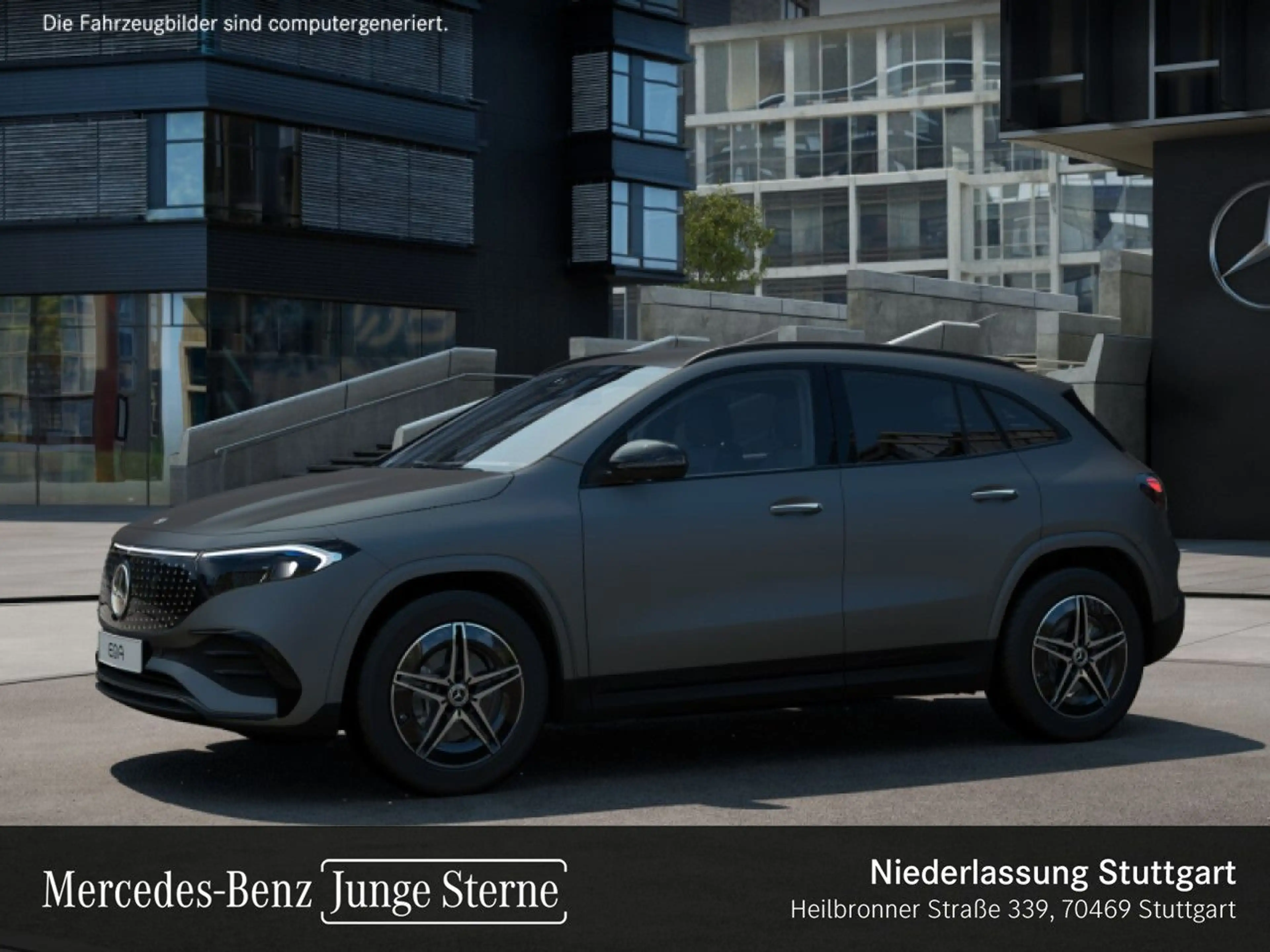 Mercedes-Benz EQA 350 4M AMG+NIGHT+PREMIUM+360+MEMORY+BURMESTER — photo 3