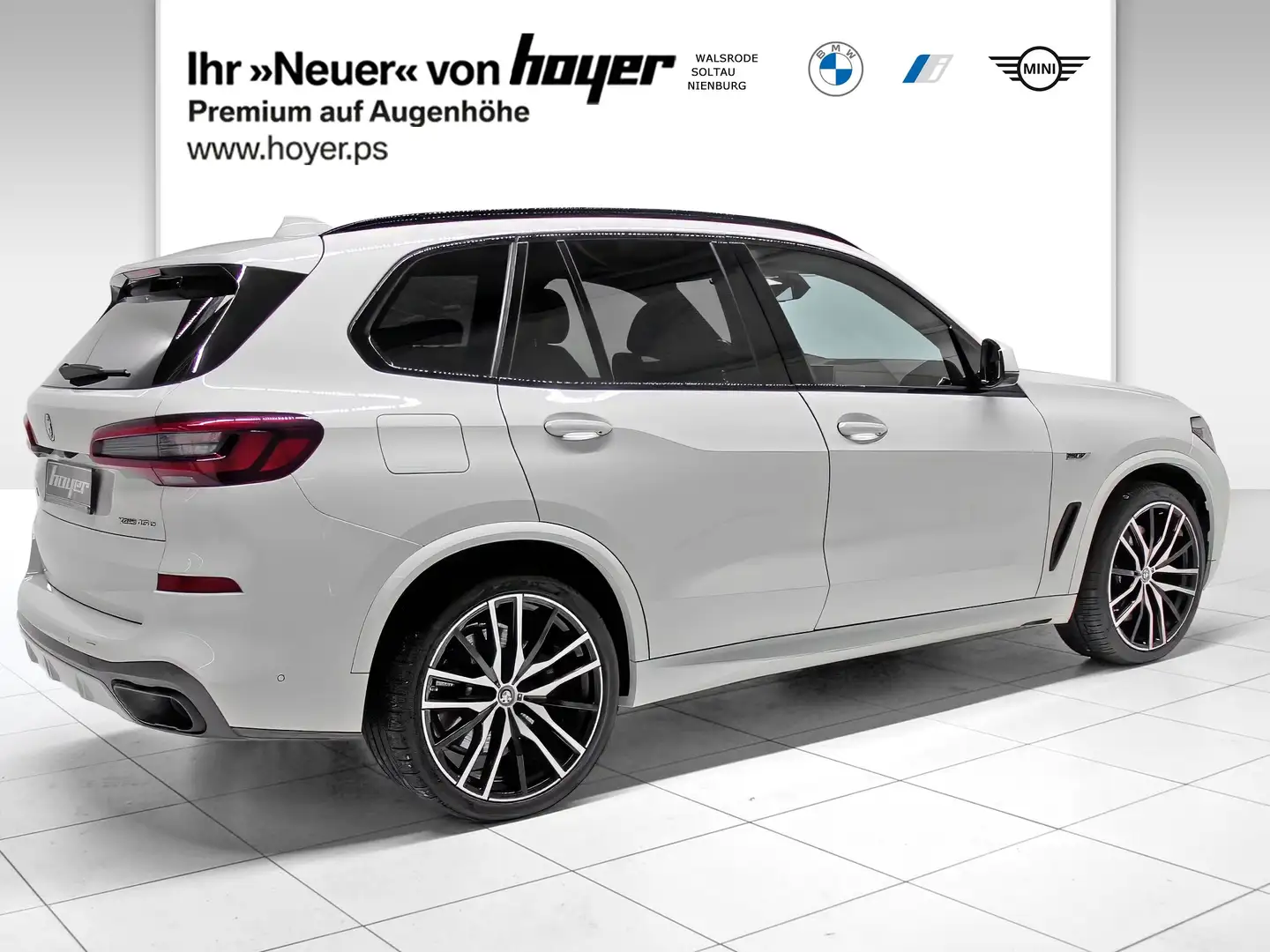 BMW X5 xDrive45e M Sportpaket HUD Pano Head-Up HiFi Blanc - 2