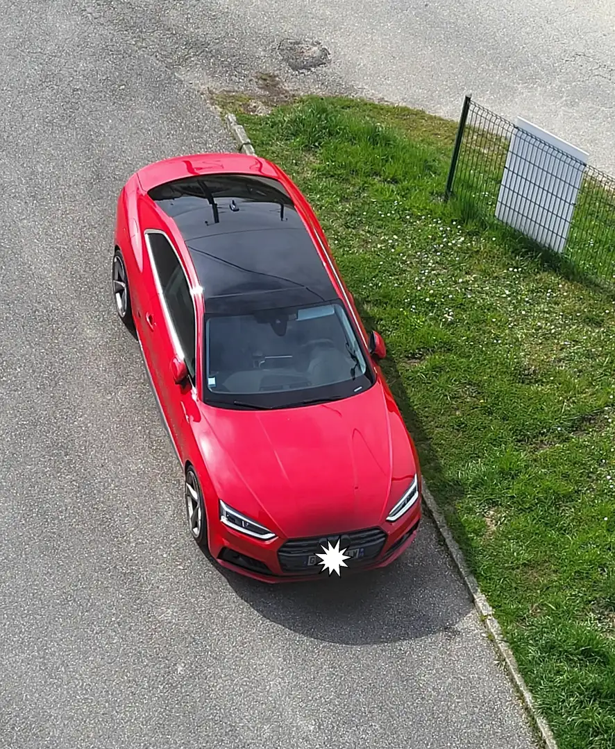 Audi A5 A5 45 TDI 231 Tiptronic 8 Quattro S Line Rouge - 2