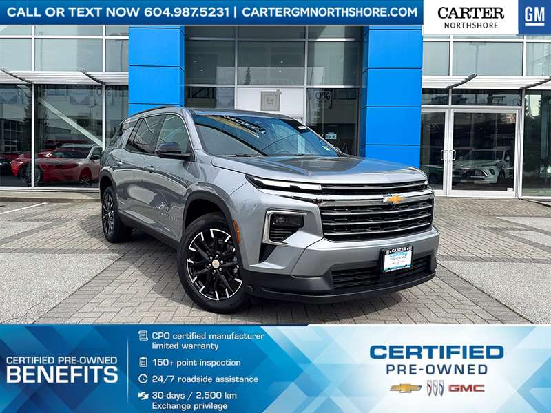 Gray 2026 Chevrolet Traverse SUV / Crossover Four-Wheel Drive 8-Speed Automatic