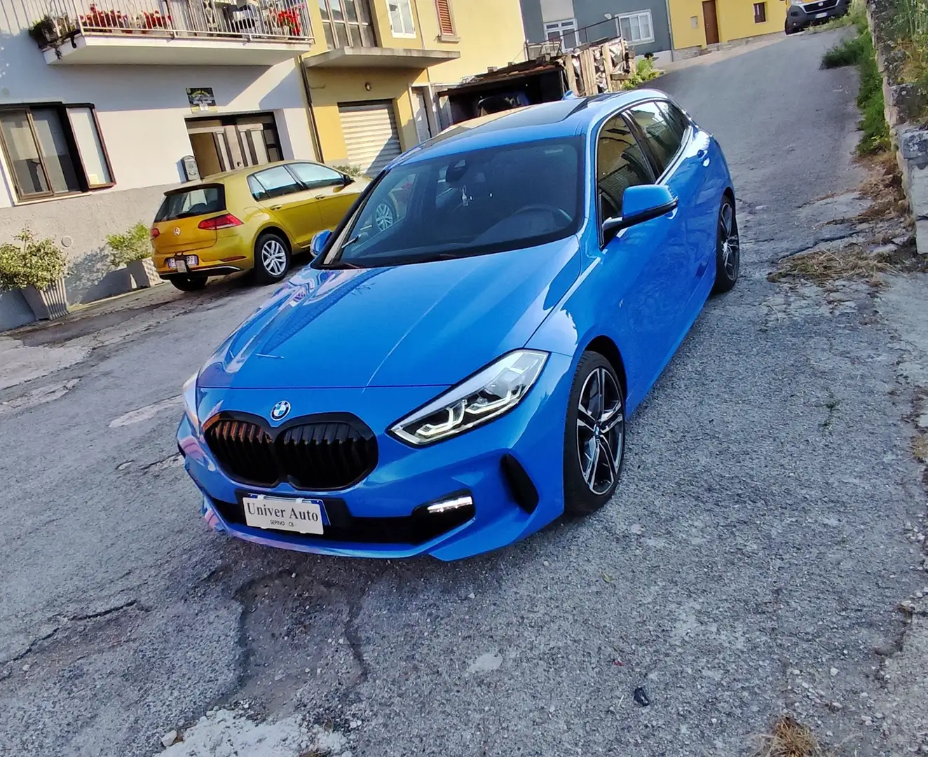 BMW 118 118i Msport 136cv Tettino-Led-Virtual-16.000km.!! Blu/Azzurro - 2