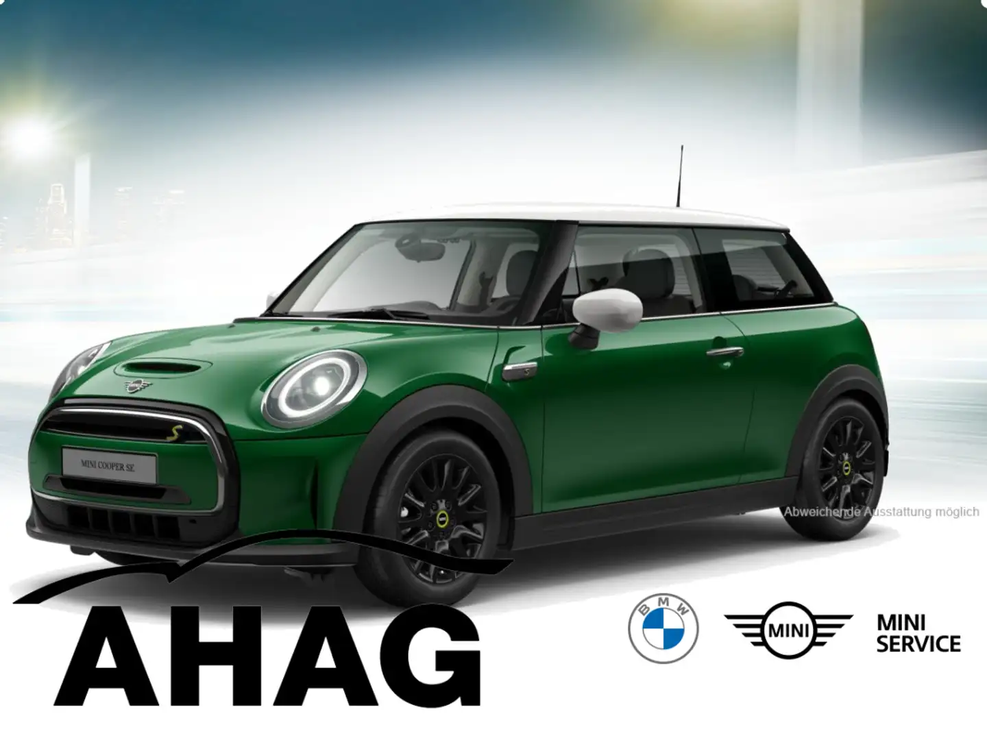 MINI Cooper SE Classic Trim Klimaaut. Sportsitze PDC Grün - 2