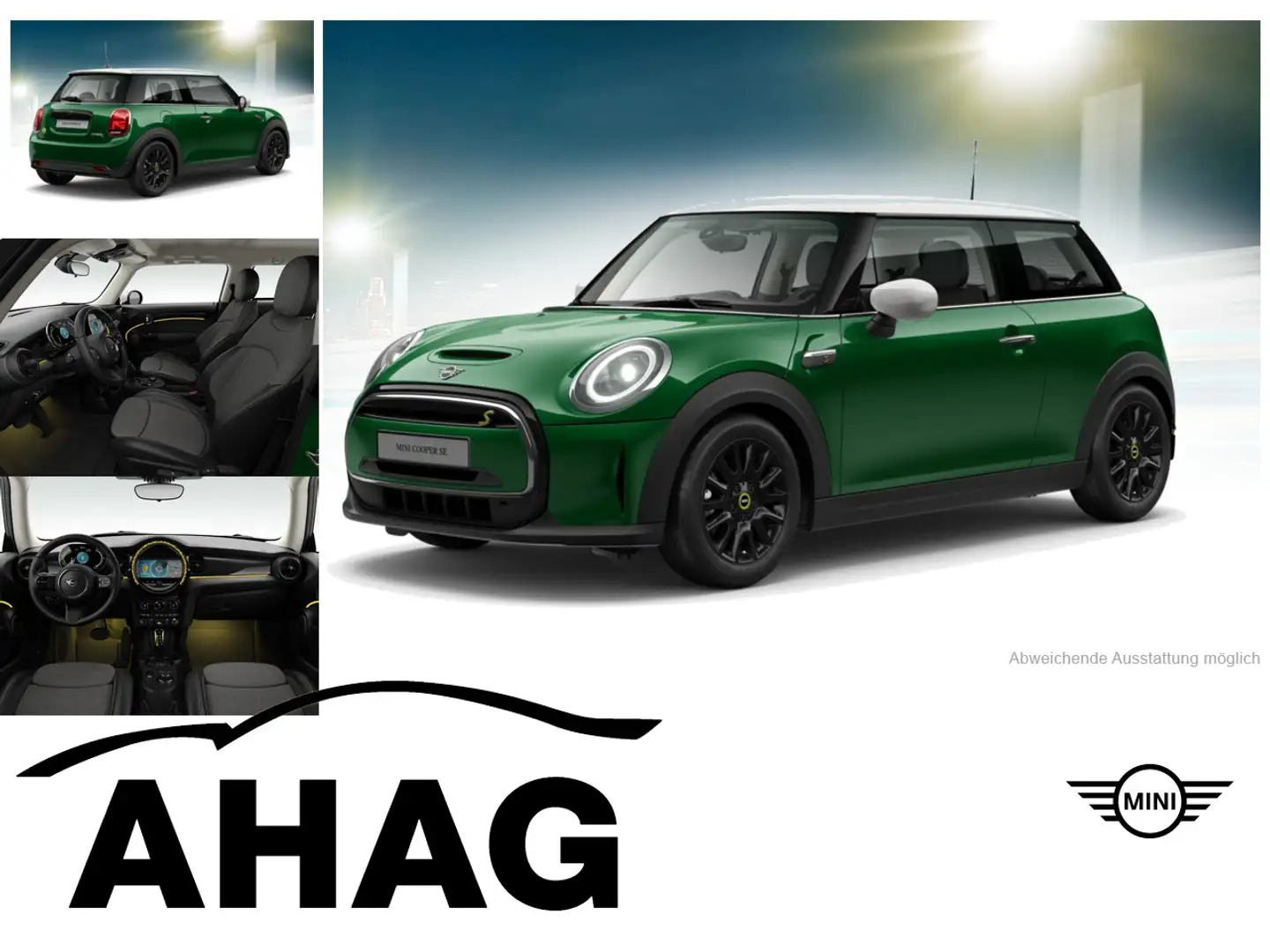 MINI Cooper SE Classic Trim Klimaaut. Sportsitze PDC Grün - 1