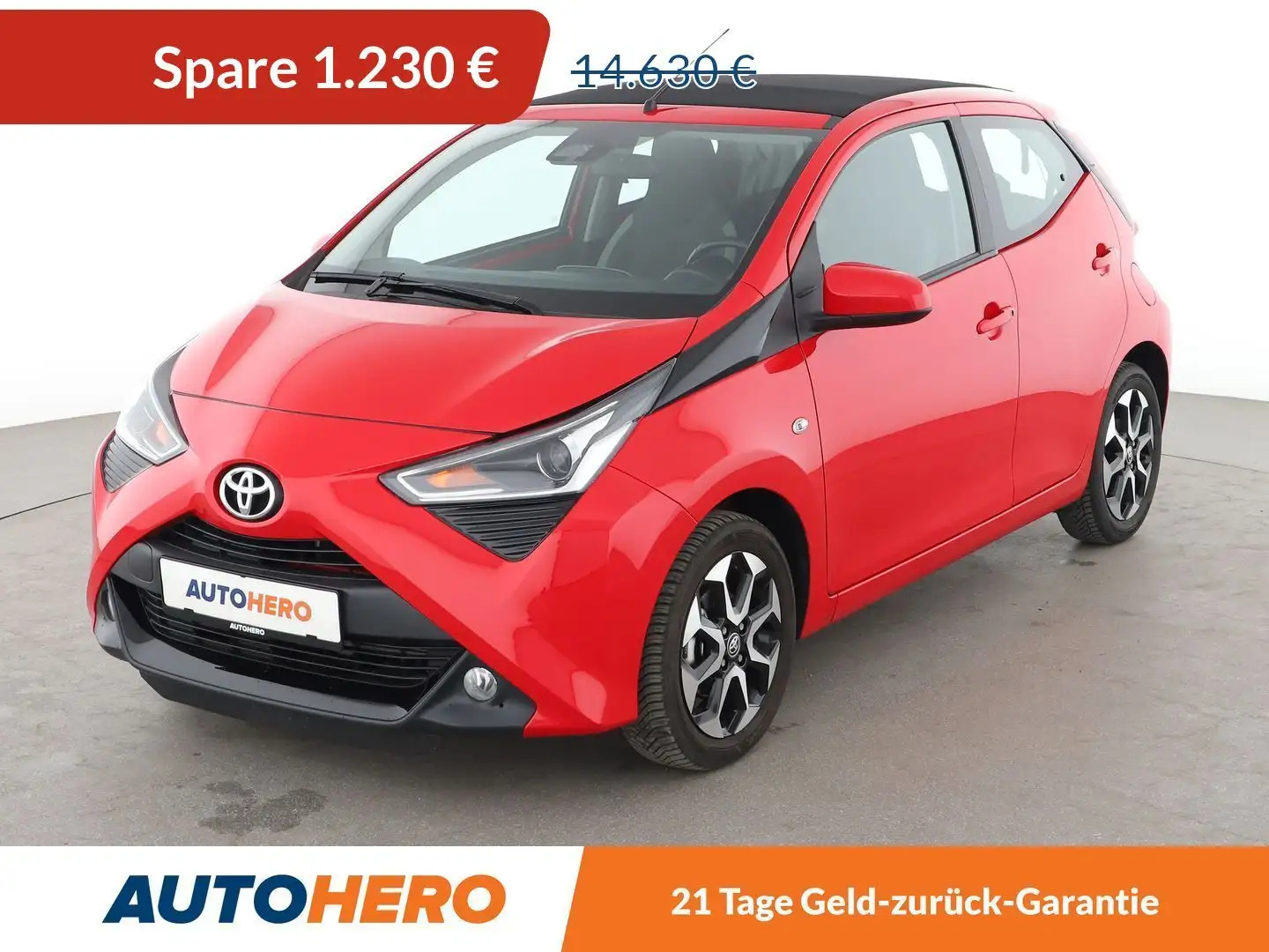 Toyota Aygo 1.0-VVT-i X-Sky Rot - 1