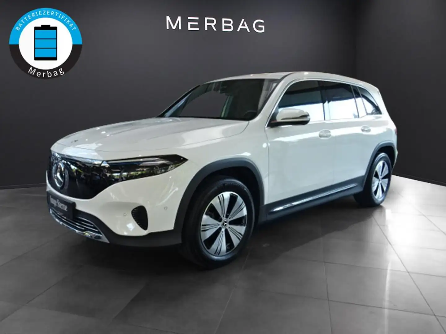 Mercedes-Benz EQB 300 4M *Progressive Advanced Distronic Totwi Blanc - 2