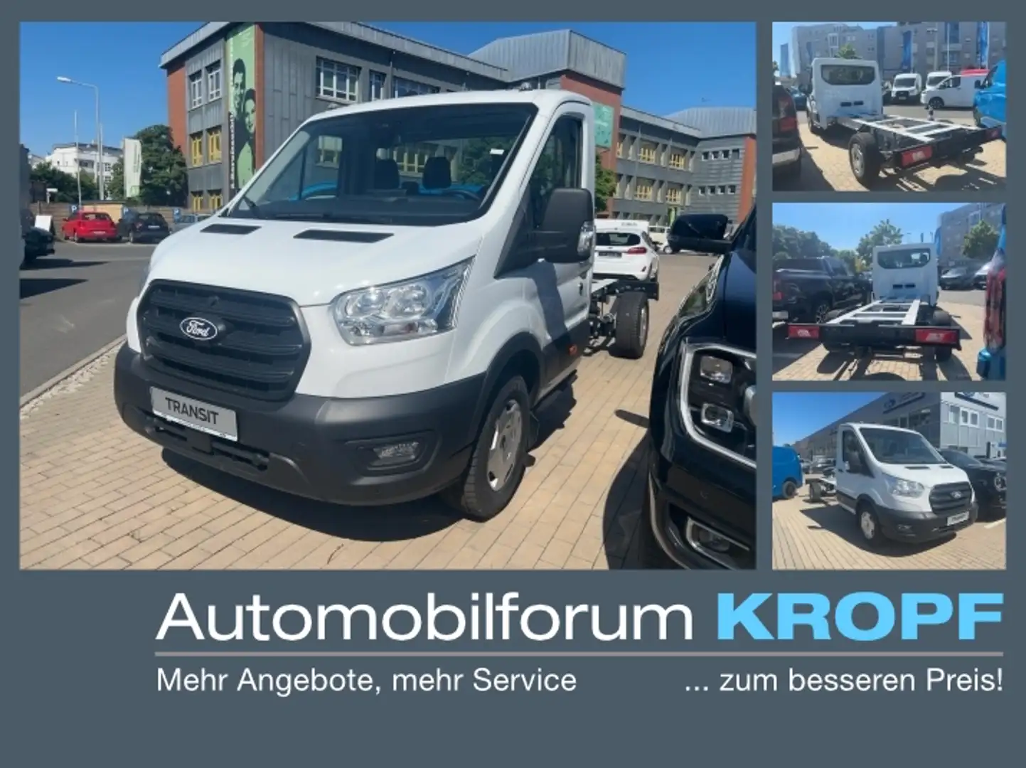 Ford Transit Pritsche 2.0 TDCi350L3EinzelkabineTrend Bianco - 1