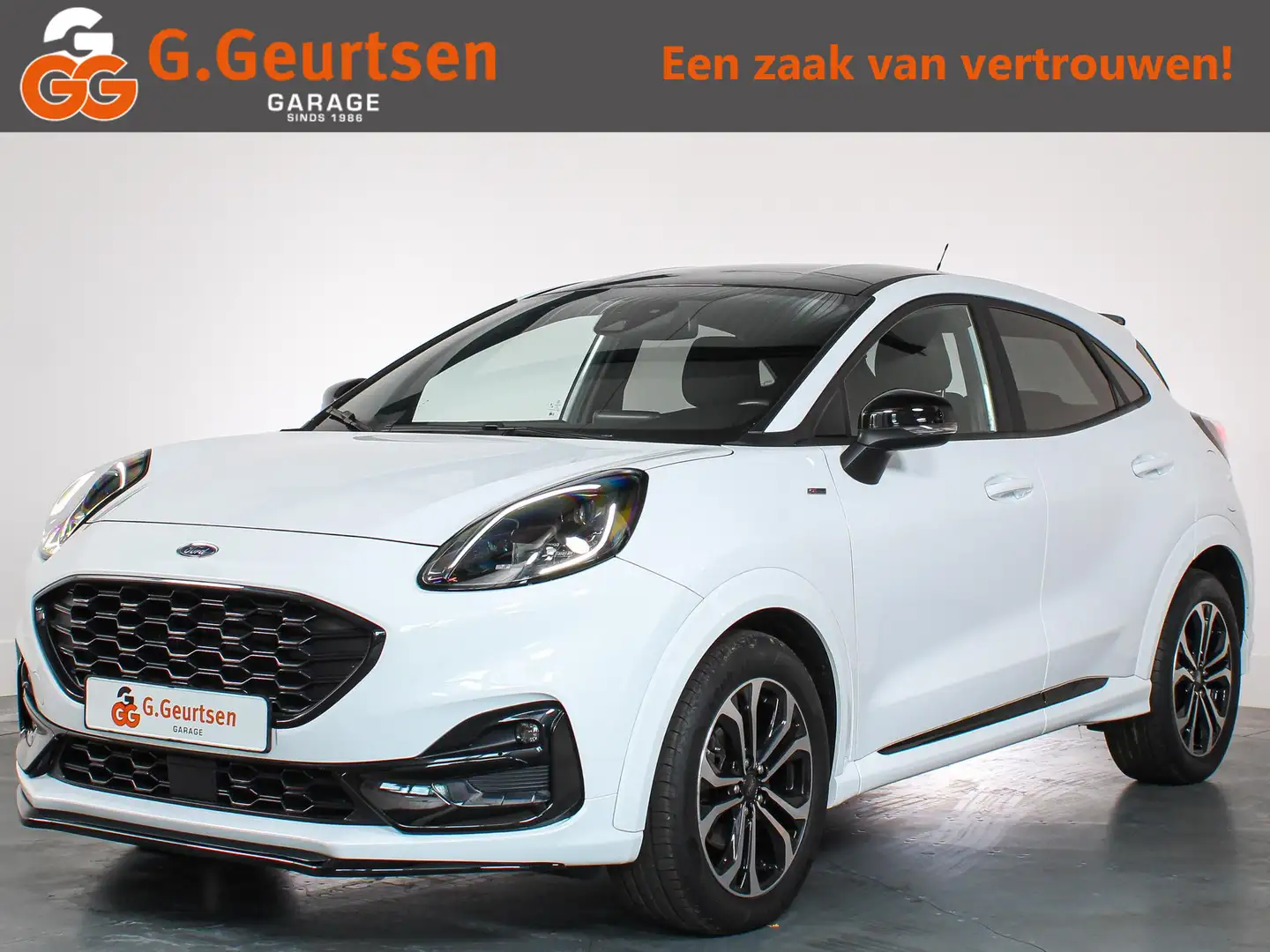 Ford Puma 1.0 EcoBoost Hybrid ST-Line X Automaat, LED, Achte Wit - 1