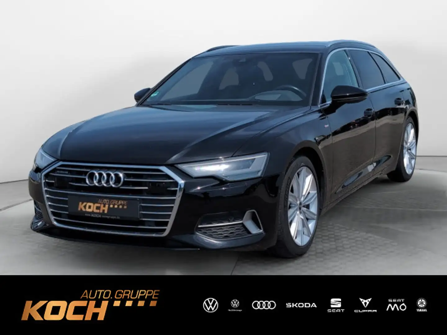 Audi A6 45 TDI q. Tiptr. S-Line 2x, LED, AHK, H Zwart - 1