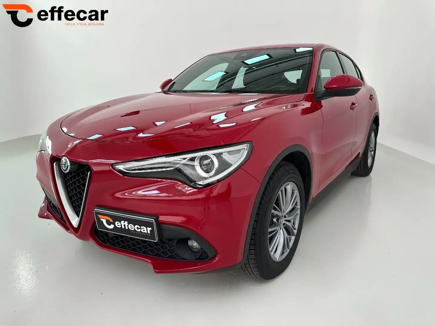 Alfa Romeo Stelvio 2.2 Turbodiesel 190 CV AT8 Q4 Super Business Rosso - 1