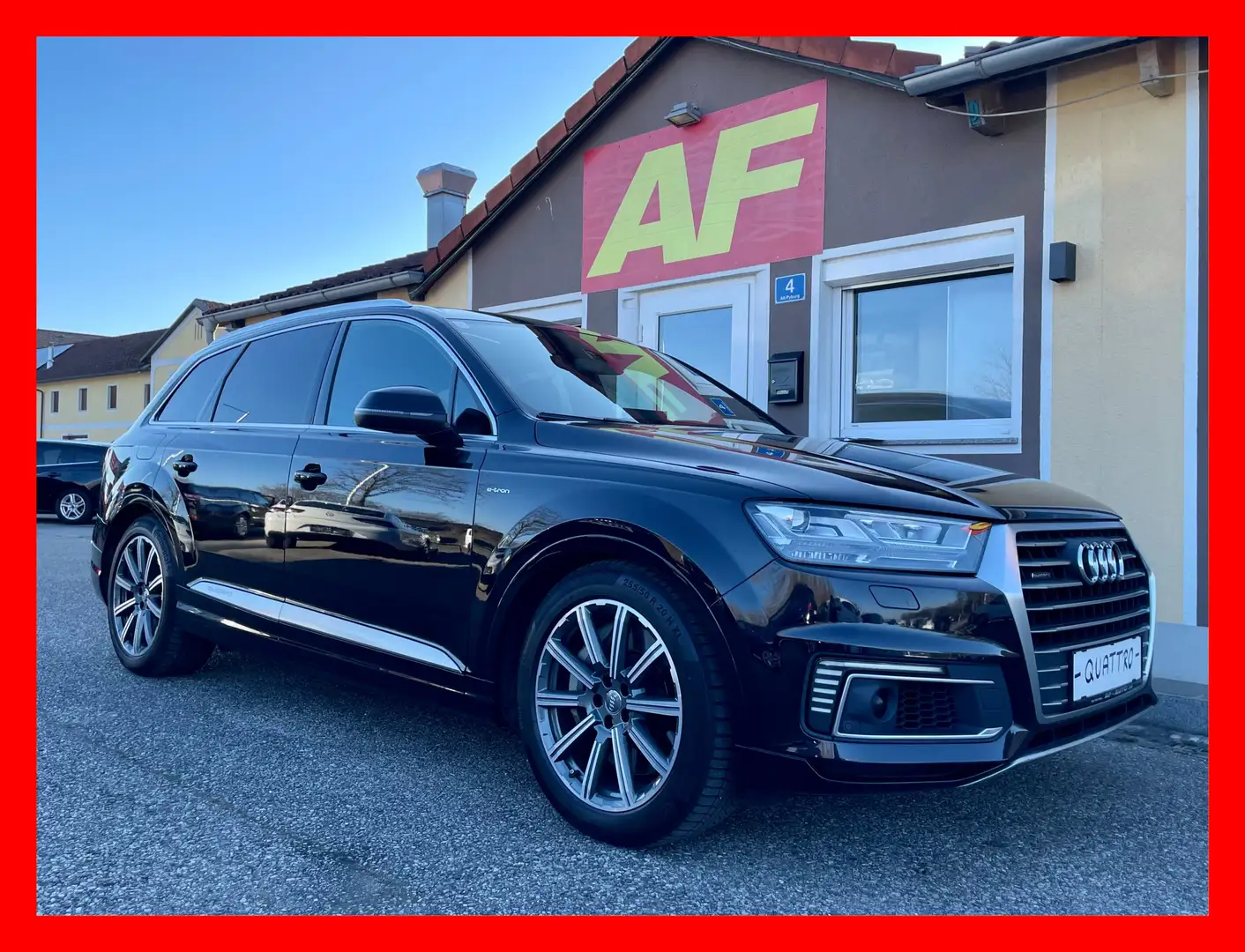 Audi Q7 3.0 TDI e-tron quattro | *S-LINE* Schwarz - 1