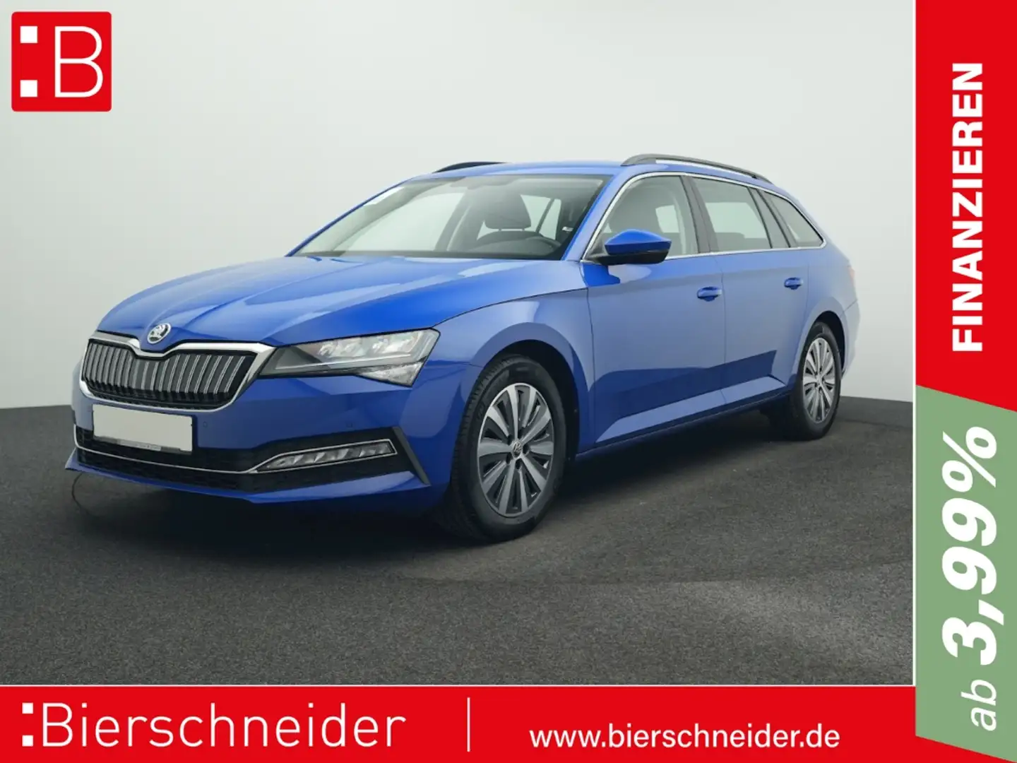 Skoda Superb Combi 1.4 TSI iV DSG Ambition STANDH REAR AHK LED Blau - 1
