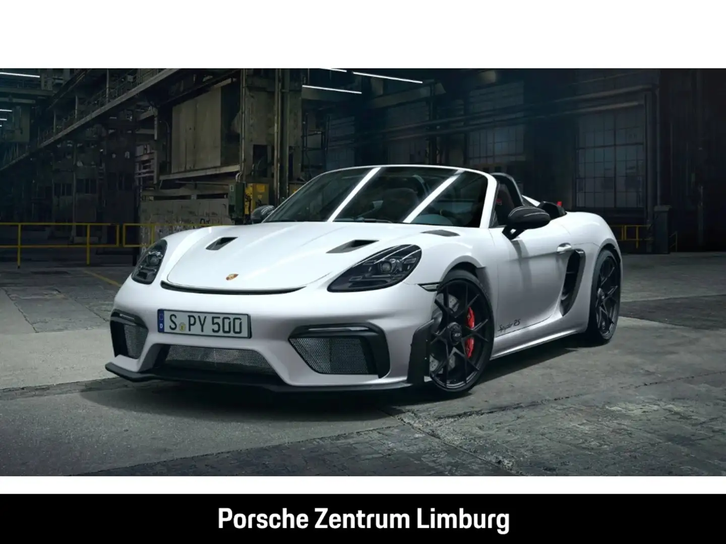 Porsche 718 Spyder RS Liftsystem-VA Weissach-Paket BOSE Weiß - 1
