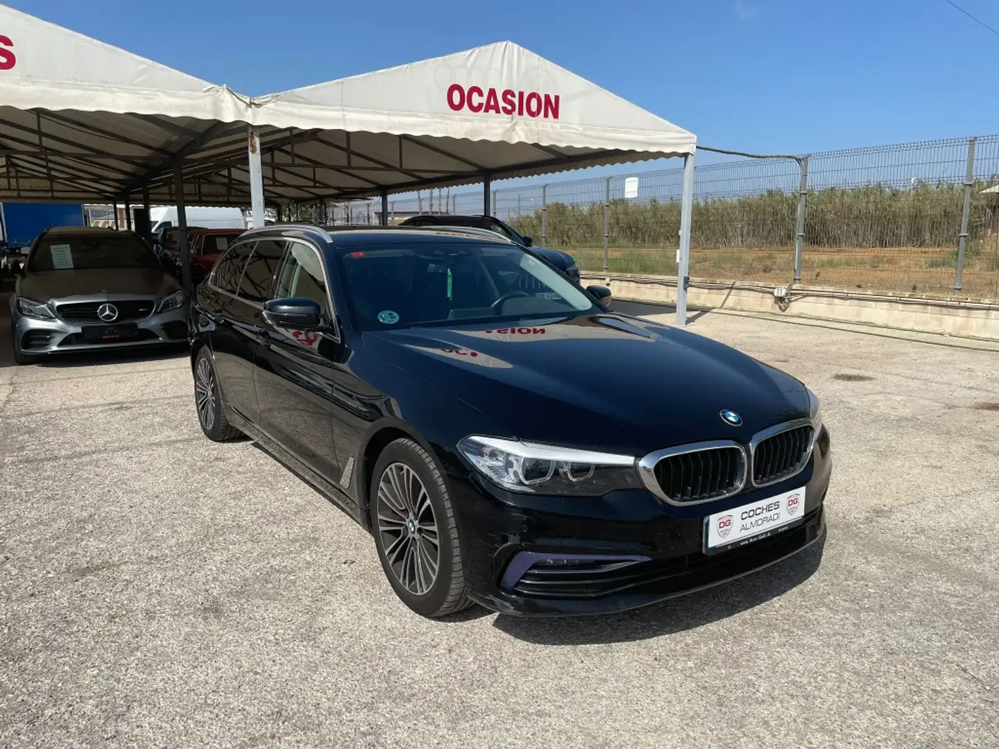 BMW 520 520d Touring (4.75) Negro - 2