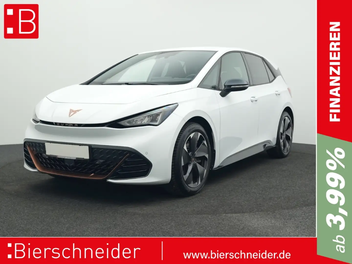 CUPRA Born 82 kWh WÄRMEPUMPE KAMERA NAVI LED ACC Weiß - 1