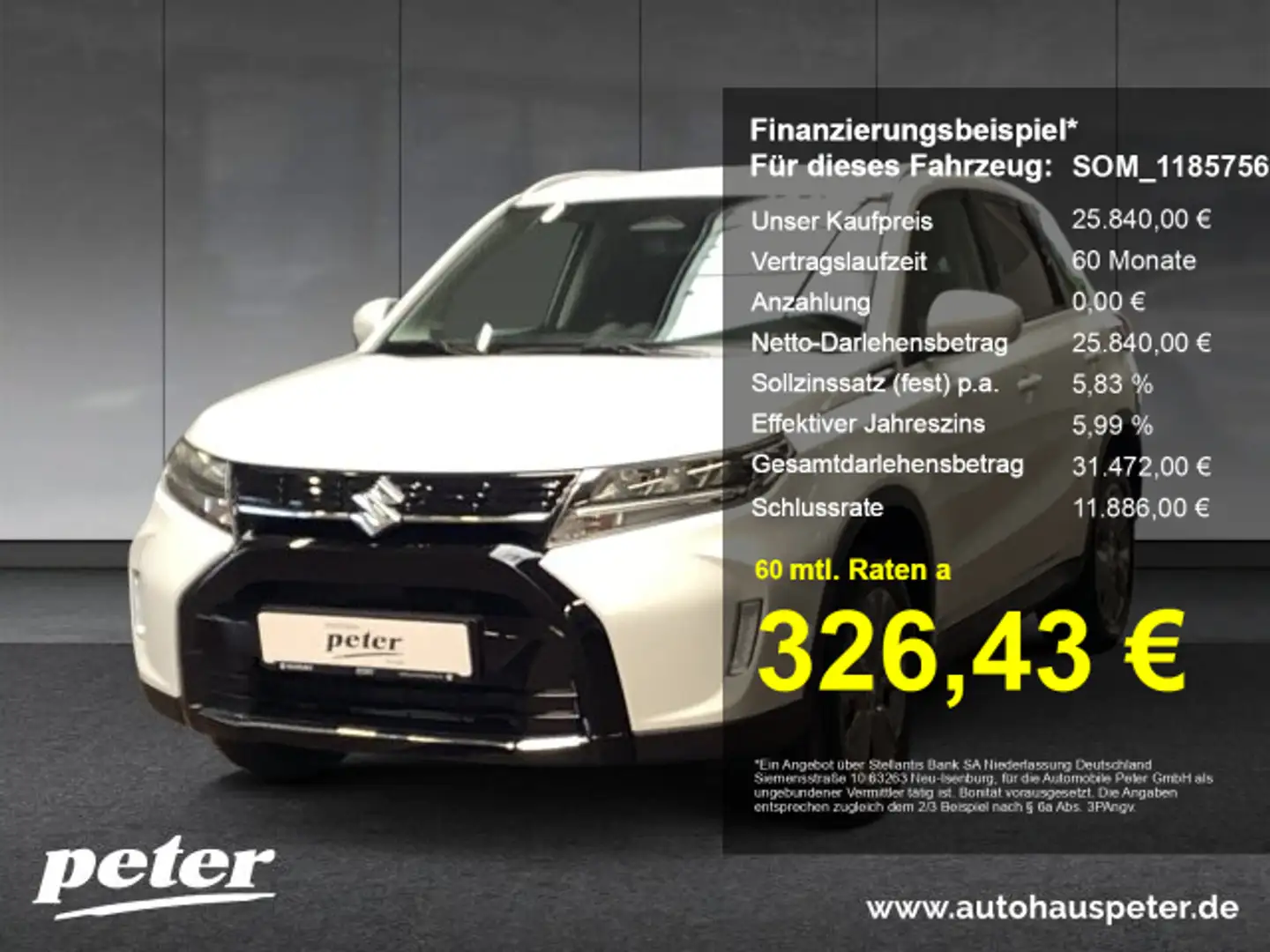 Suzuki Vitara Vitara 1.5 Comfort AGS Blanc - 1