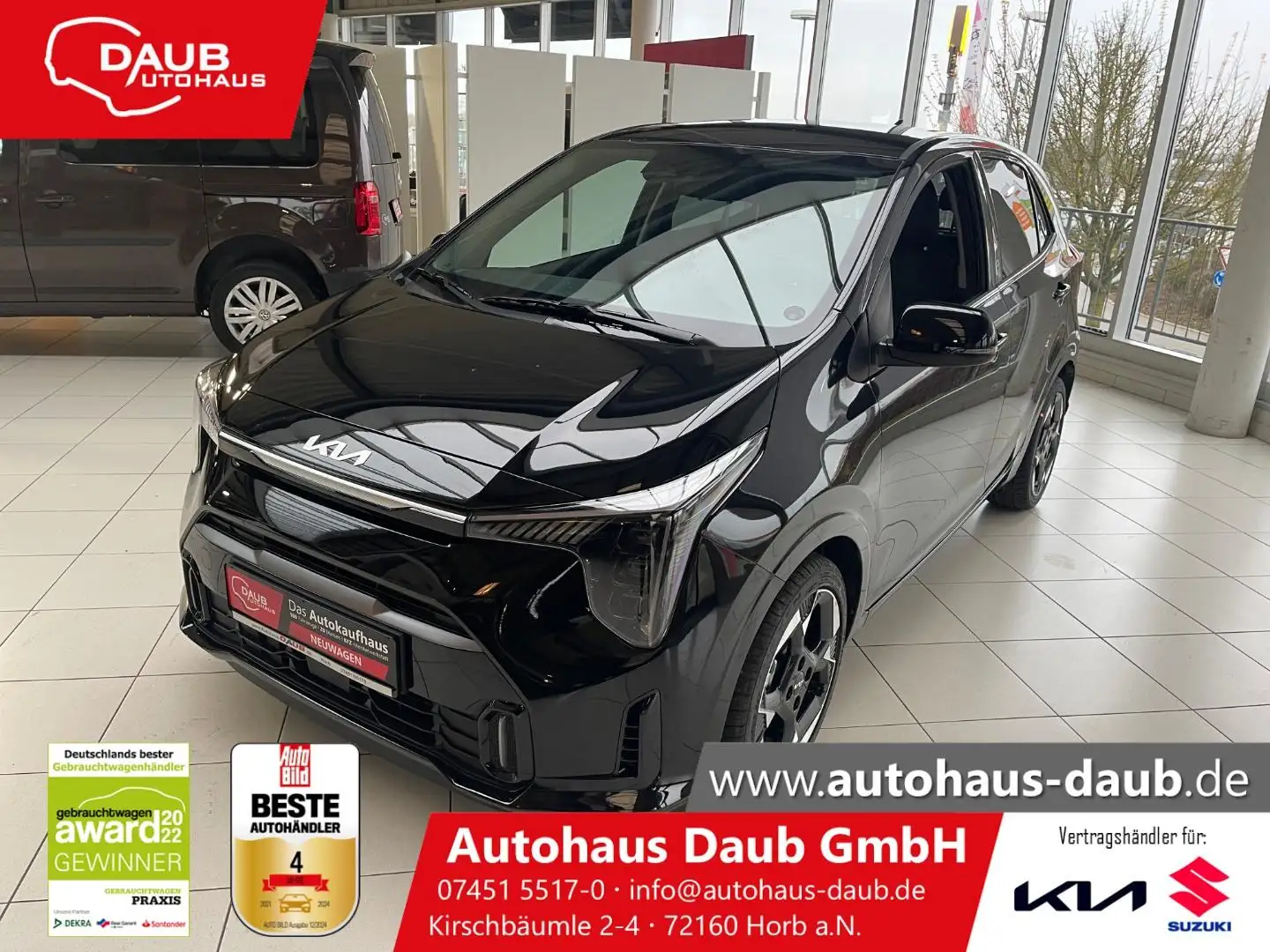 Kia Picanto PE2 1.2 Spirit Launch Dt. Fz Schwarz - 1