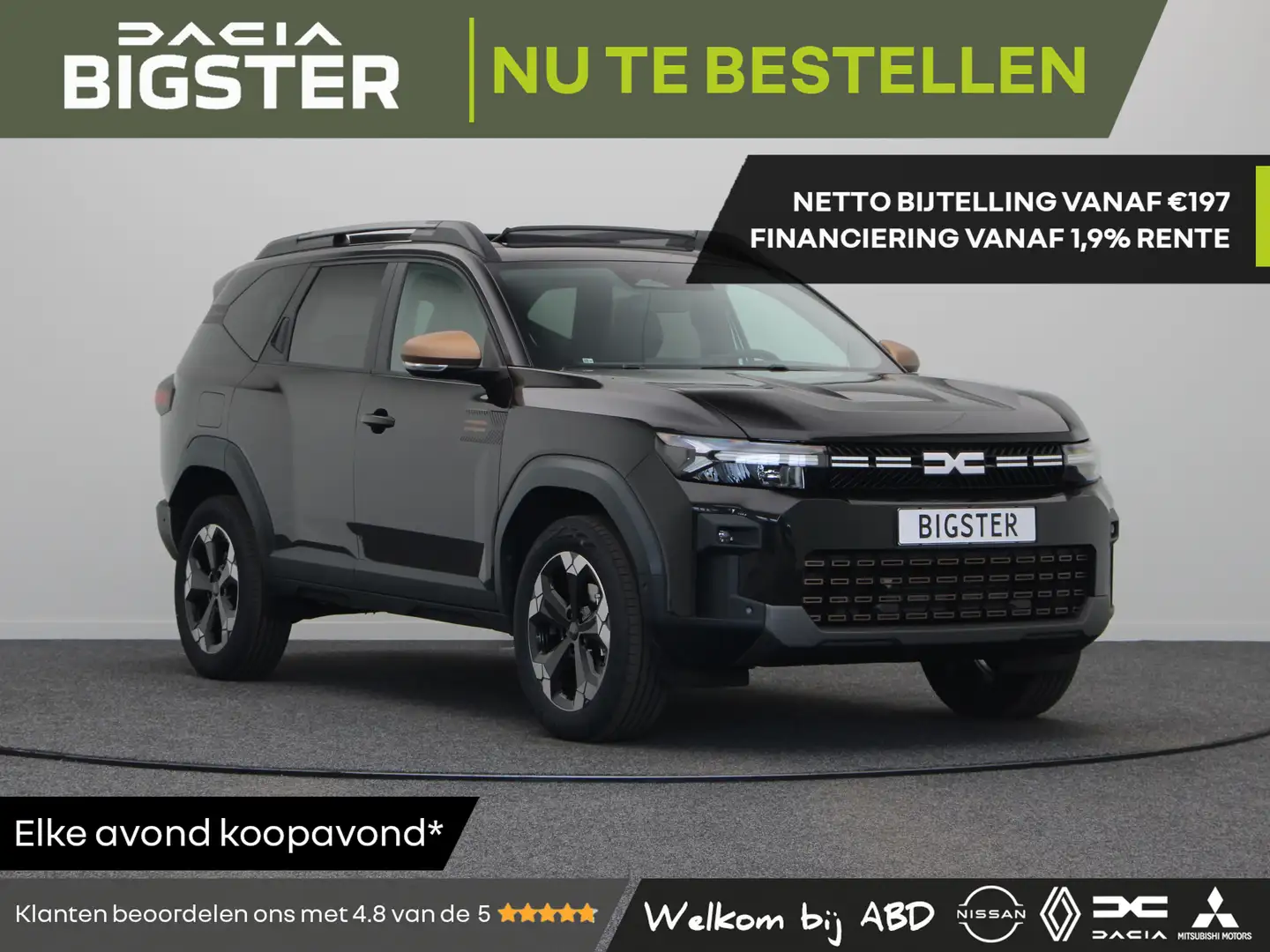 Dacia Bigster Extreme Mild hybrid | Adaptive Cruise Control (HYB Zwart - 1