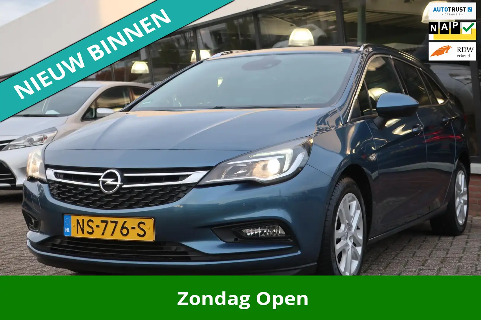 Opel Astra Sports Tourer 1.4 Innovation LED_NAVI_PDC V+A_KEYL Blauw - 1