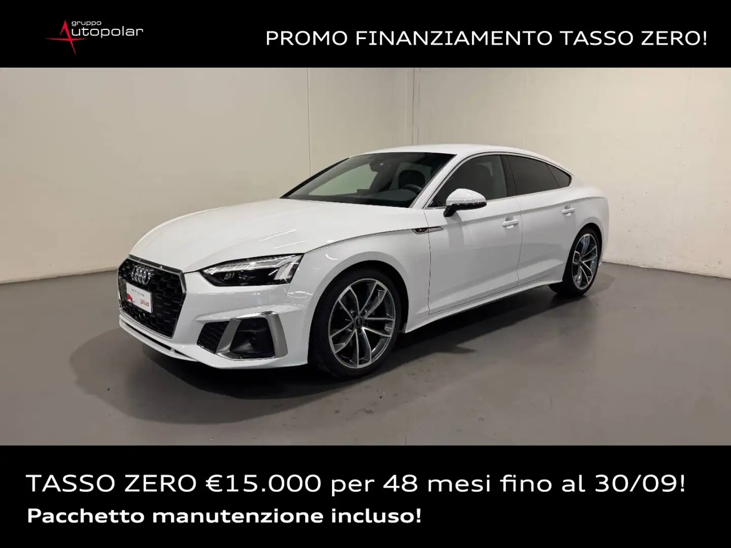 Audi A5 SPORTBACK 35 TDI MHEV S TRONIC S LINE Bianco - 1