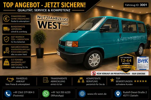 Volkswagen T4 Multivan 2,4 D *Kastenwagen*