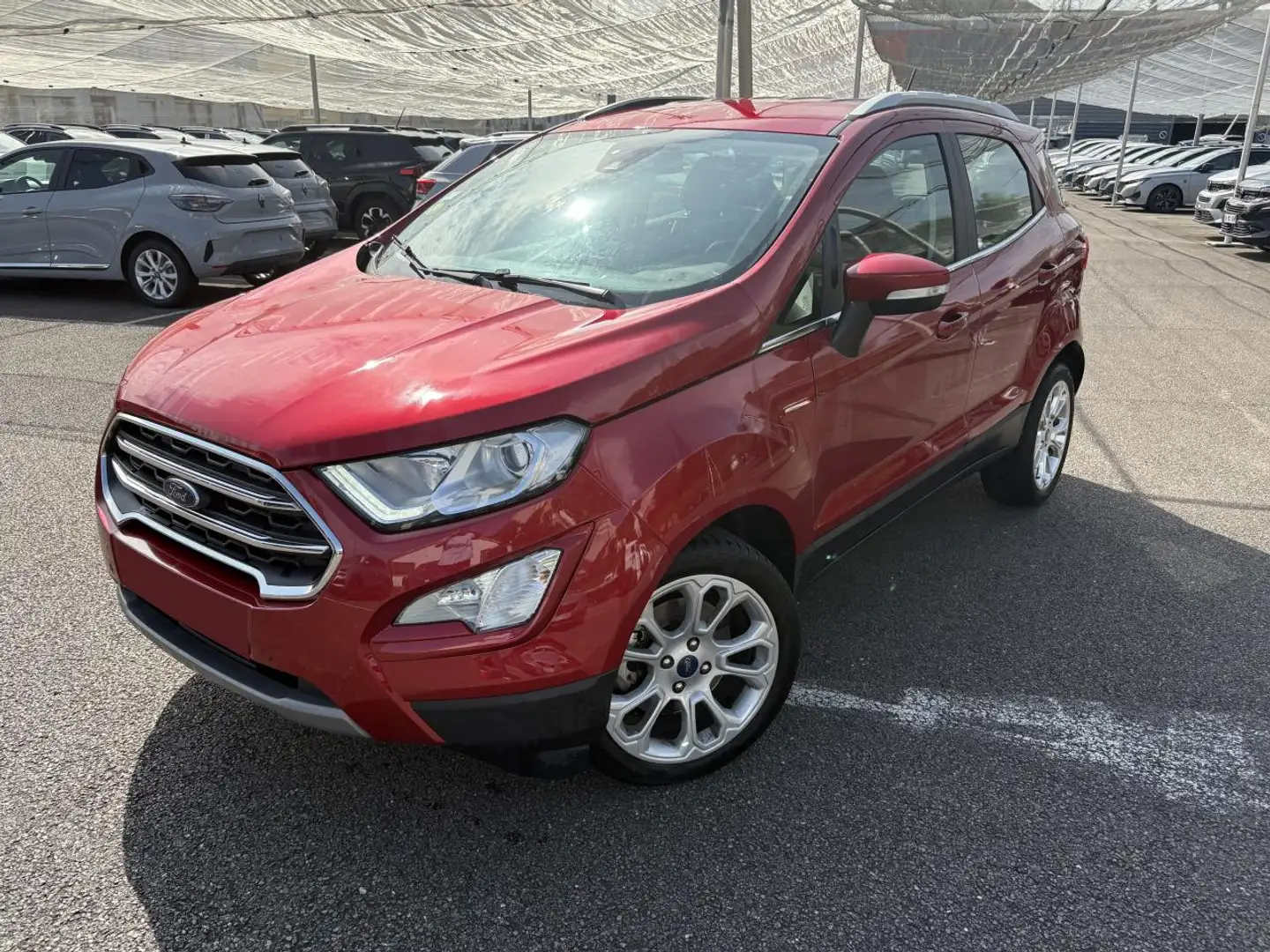 Ford EcoSport (2) 1.5 ECOBLUE 95 S\u0026S TITANIUM Rouge - 1