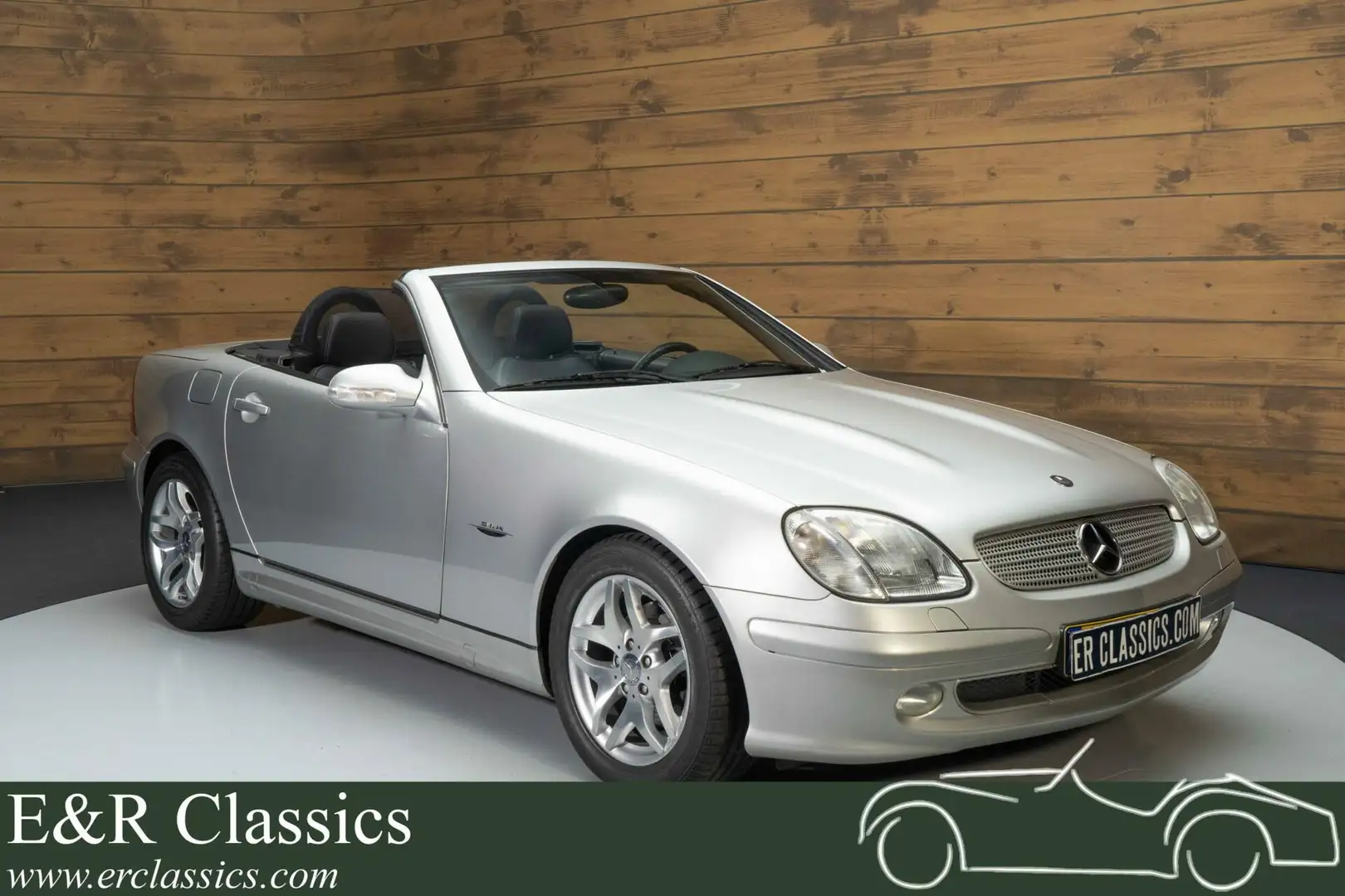Mercedes-Benz SLK 200 Cabriolet Zilver - 1