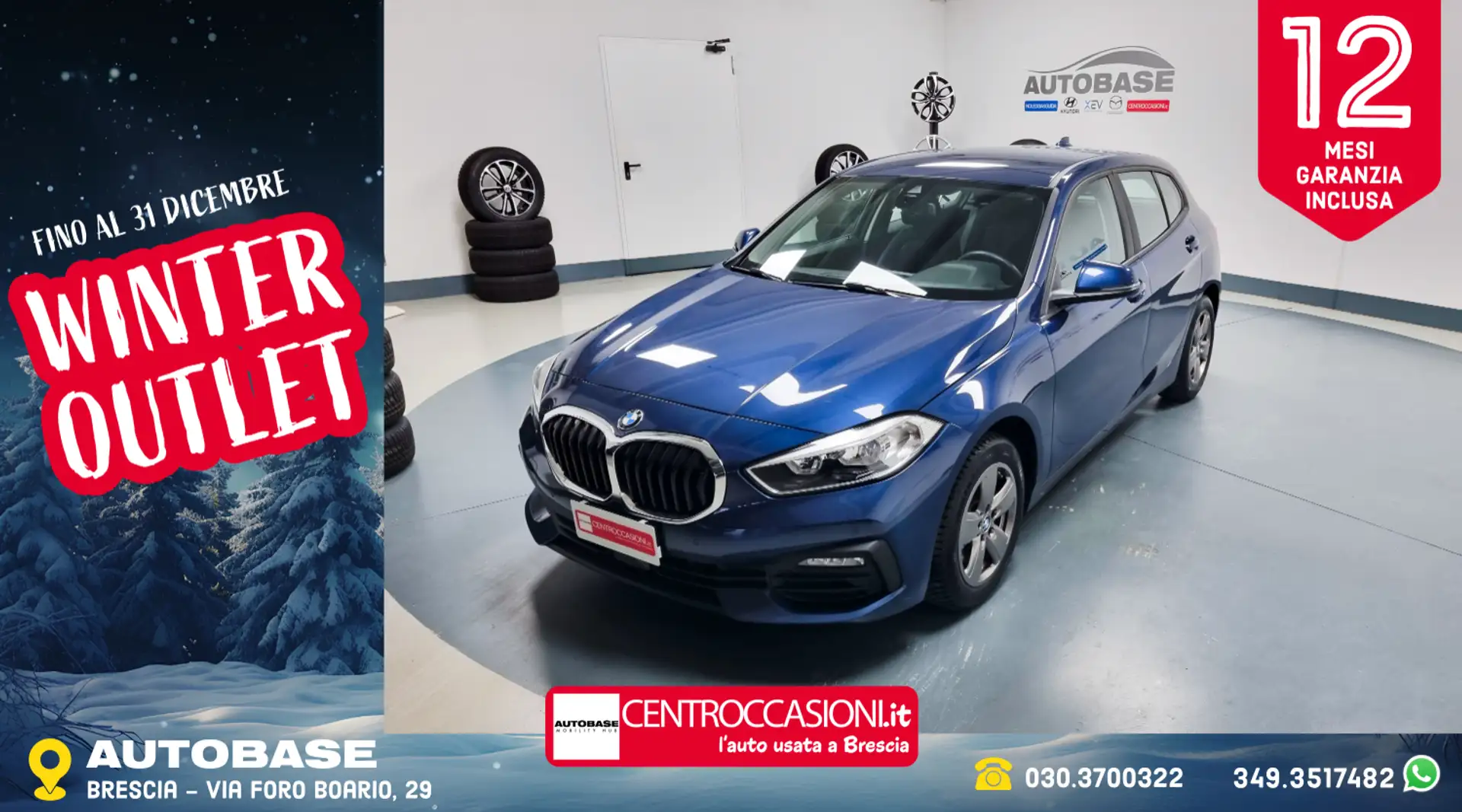 BMW 116 116d Advantage Azul - 1