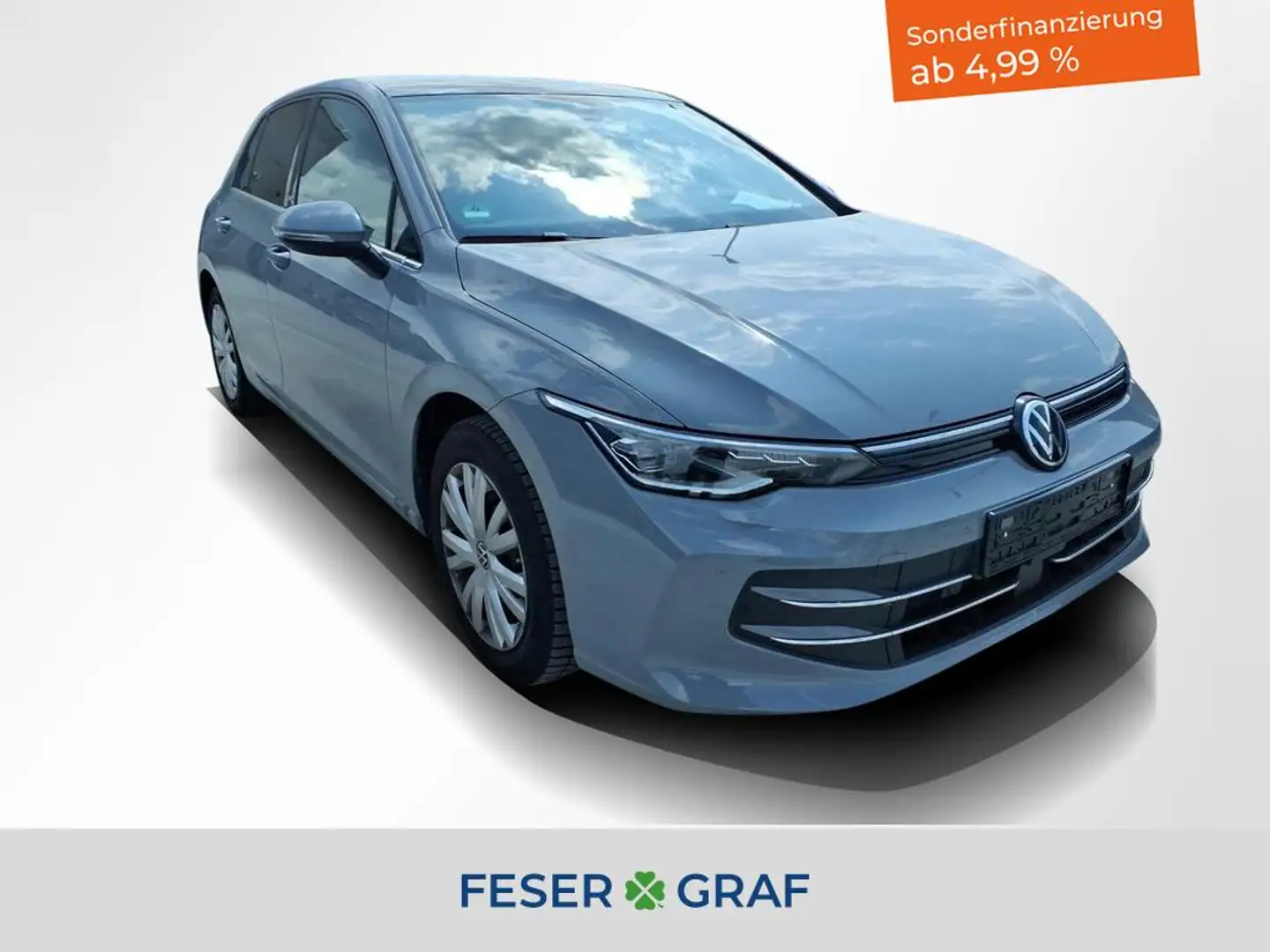 Volkswagen Golf 1.5eTSI Edition 50 IQ-Light Pano AHK Grau - 1