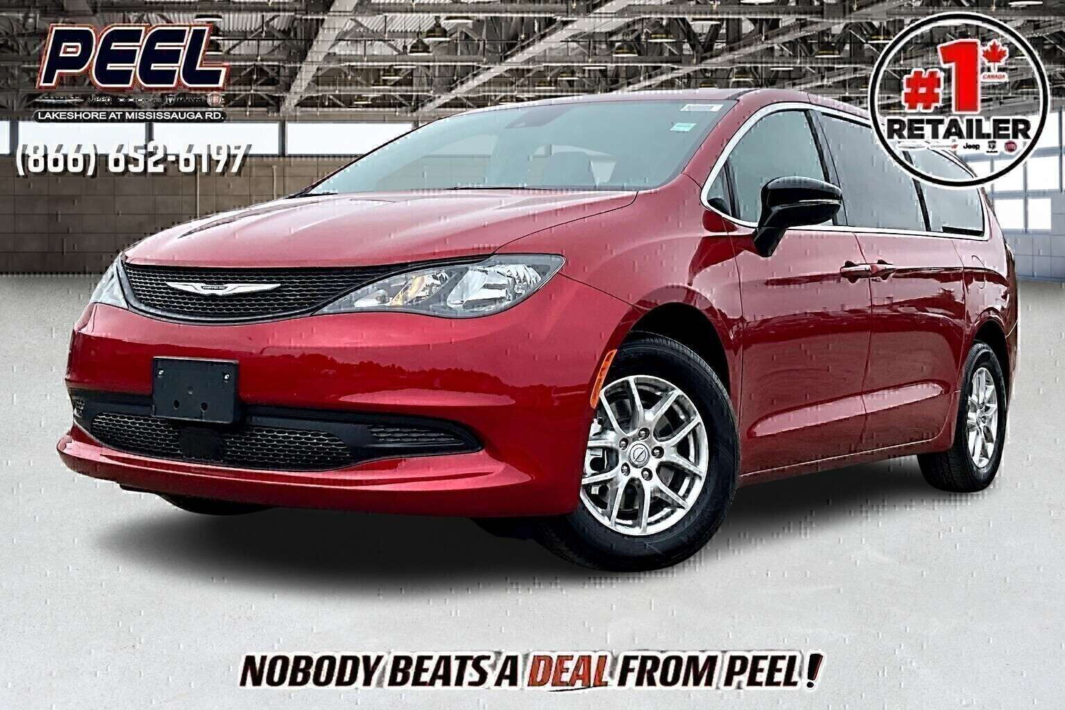 Red 2025 Chrysler Grand Caravan Minivan 9-Speed Automatic