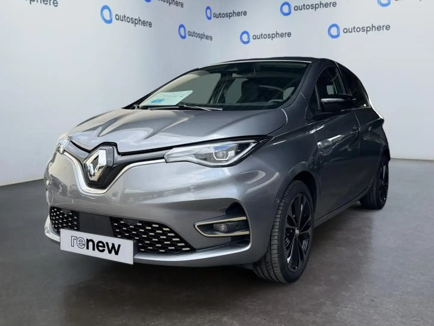 Renault ZOE 52 kWh R135 Iconic E.V.50 Gri - 1