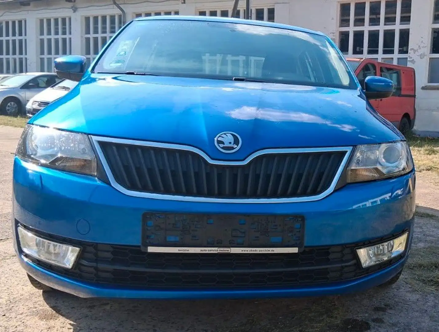 Skoda Rapid/Spaceback 1.6 TDI 66kW Blauw - 1