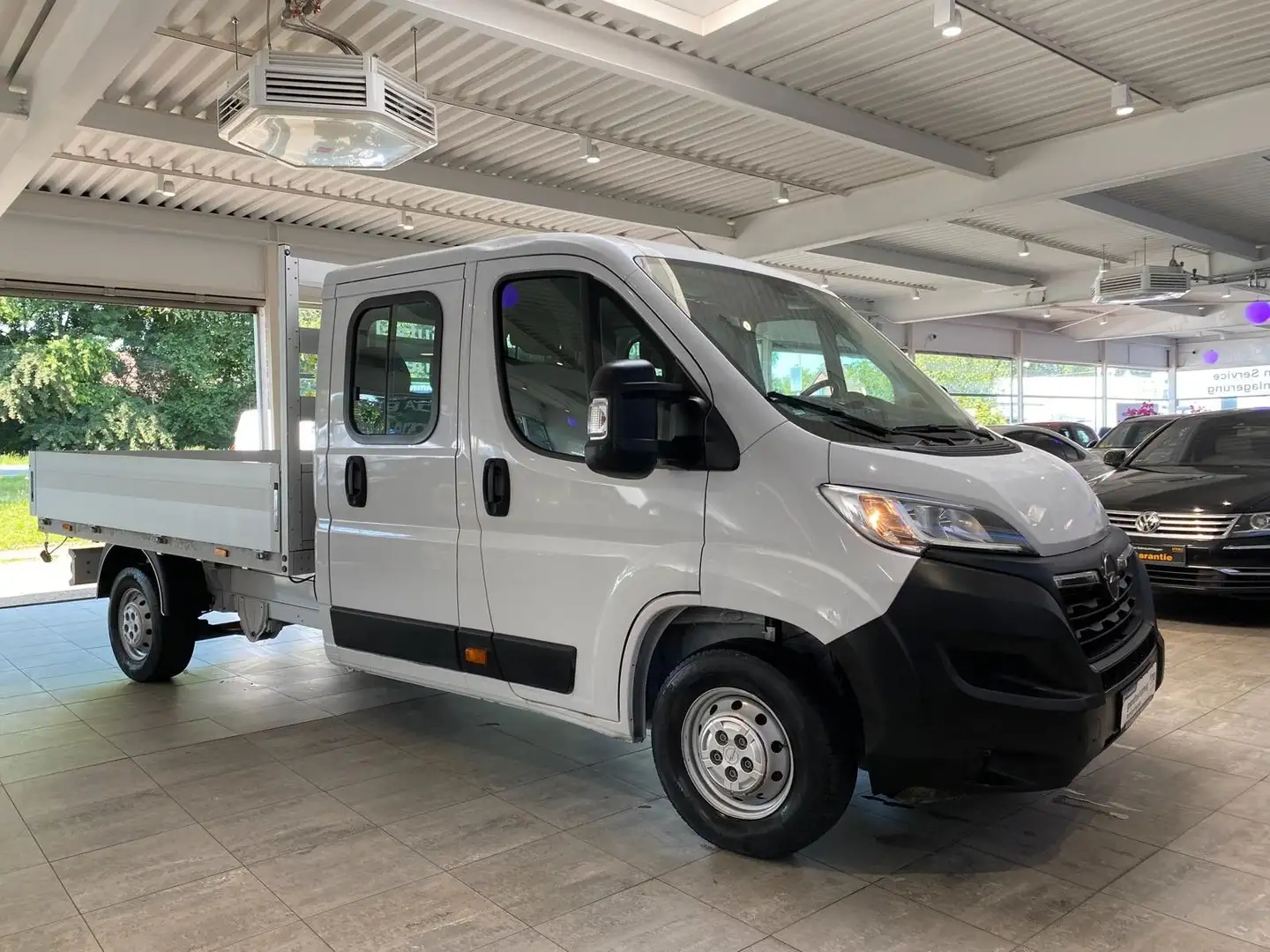 Opel Movano DoKa Pritsche Maxi *Garantie*1.Hand* Blanc - 1
