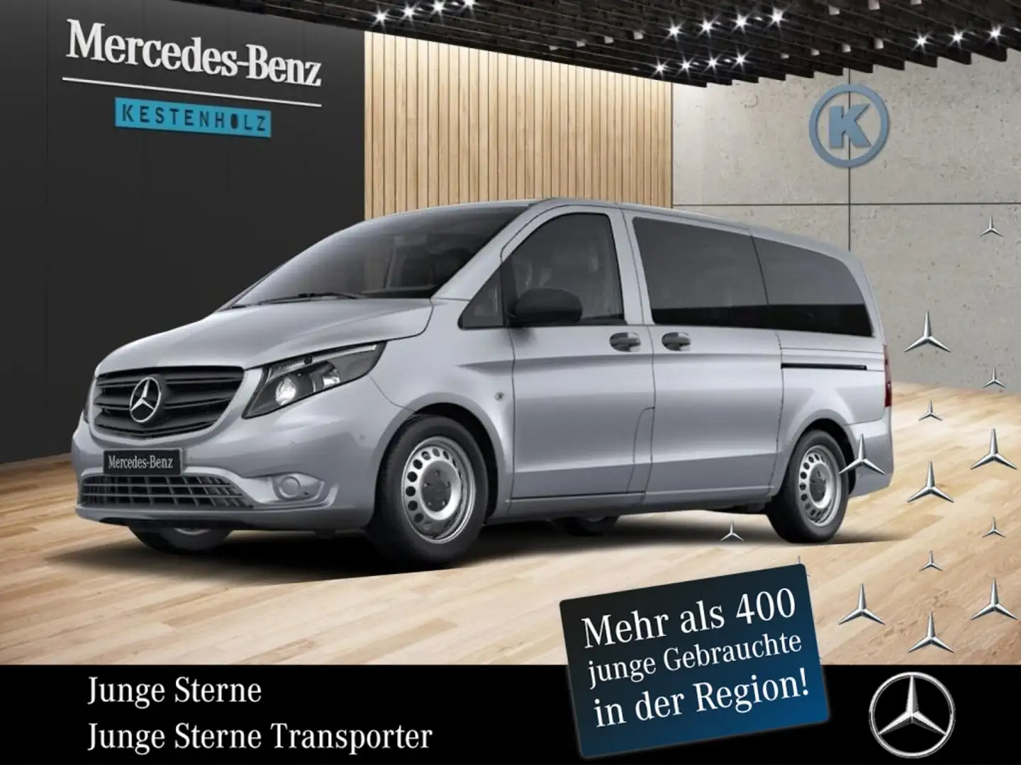 Mercedes-Benz Vito 114 CDI Tourer PRO Lang *KAMERA*AUT*DAB*PDC Argent - 1
