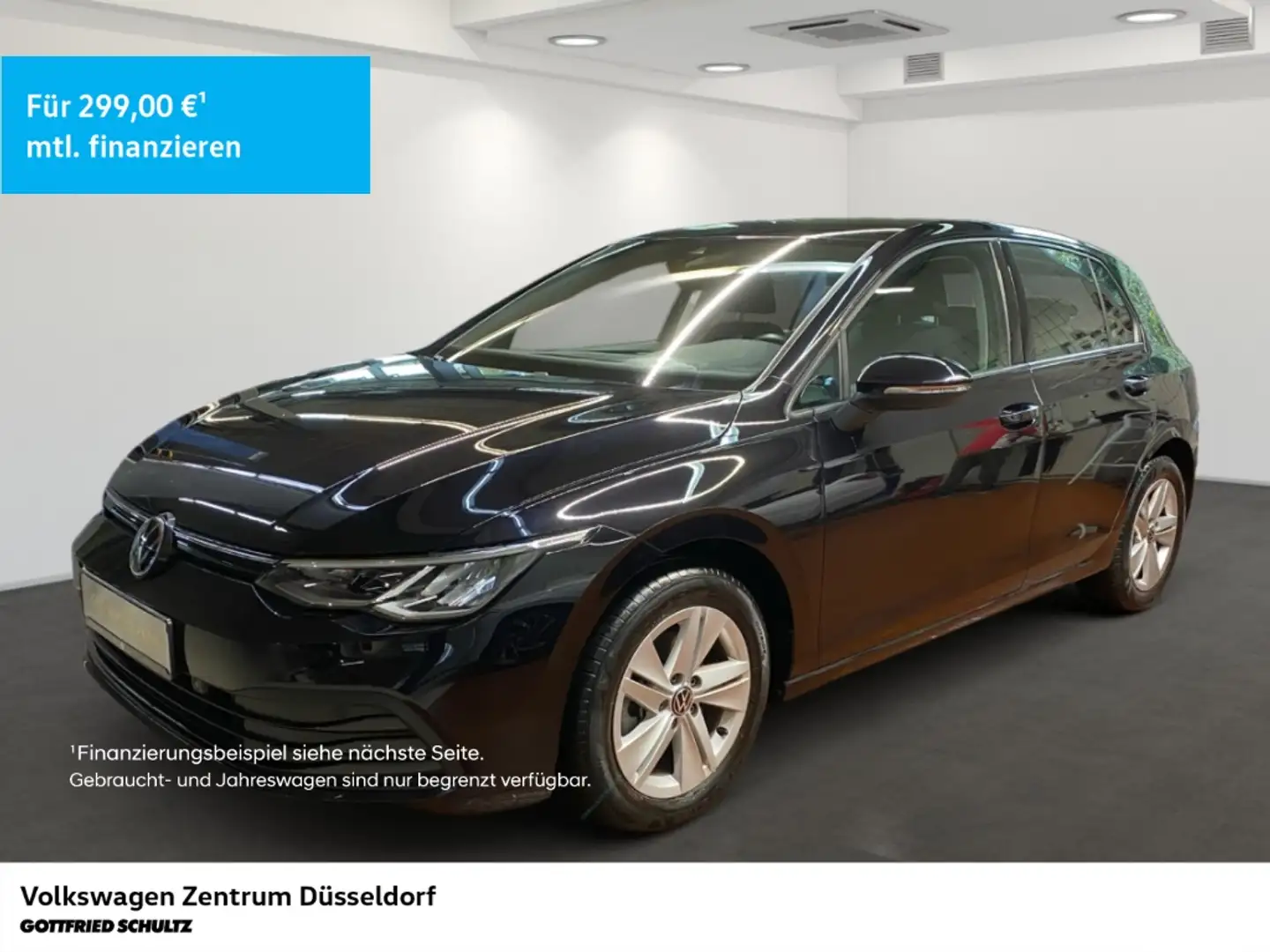 Volkswagen Golf 1.5 TSI DSG Life Standheizung Navigation Schwarz - 1