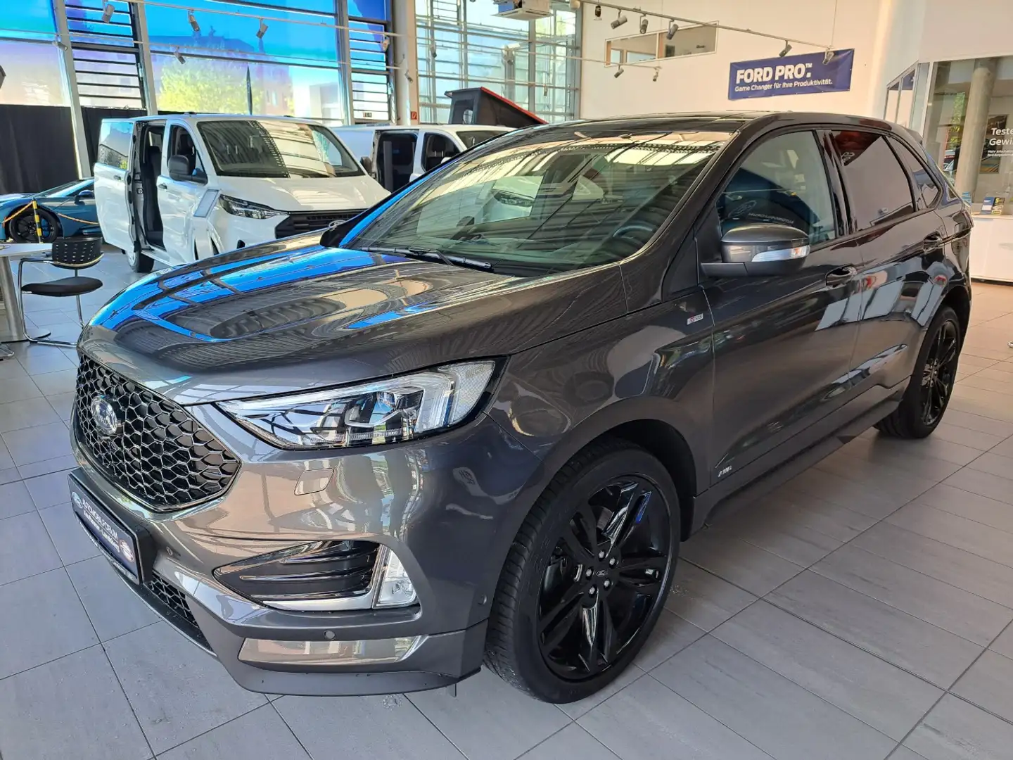 Ford Edge 2.0 EcoBlue ST-Line LED StandHzg. 4xSHZ Szary - 1