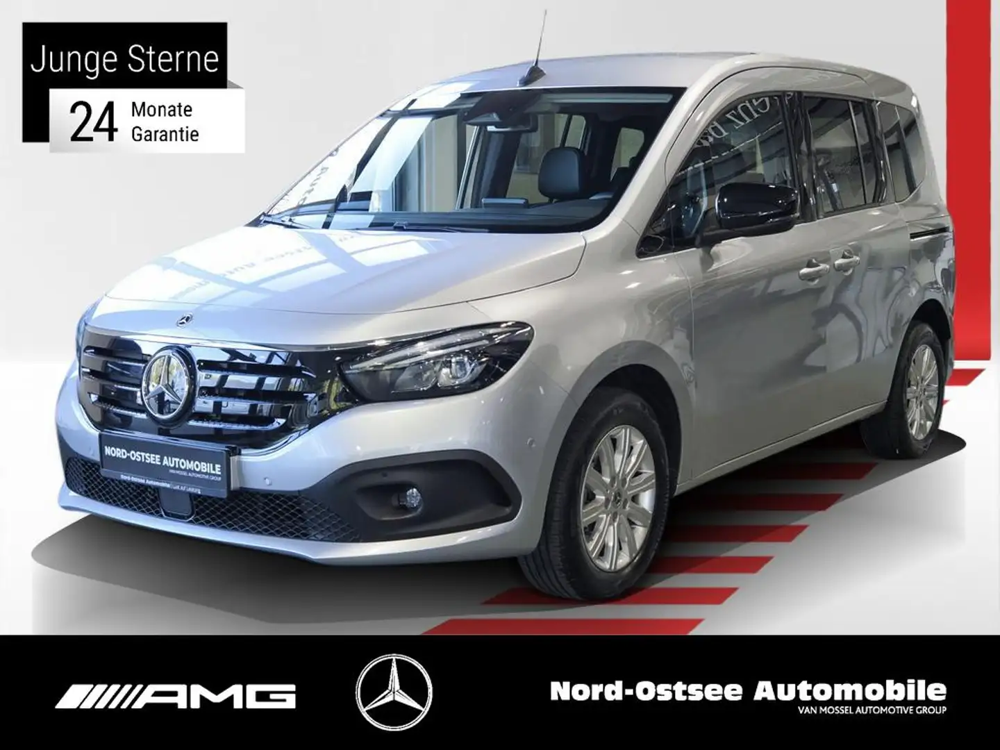 Mercedes-Benz EQT 200 POWER STANDARD NAVI DAB LED TEMPOMAT Argent - 1