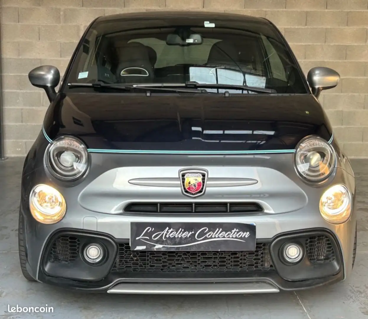 Abarth 500 FIAT EDITION 695 Rivale -Ligne AKRAPOVIC- TOIT OUVRANT- GARANTIE 12 MOIS Bleu - 2