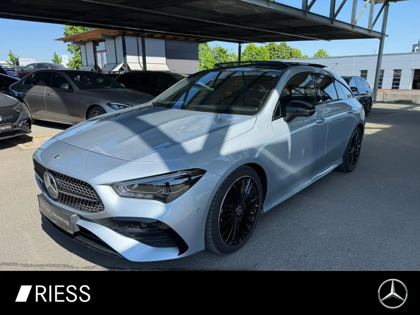 Mercedes-Benz CLA 220 d SB AMG SPORT PANO NIGHT 19ZOLL MULTIB Argent - 1