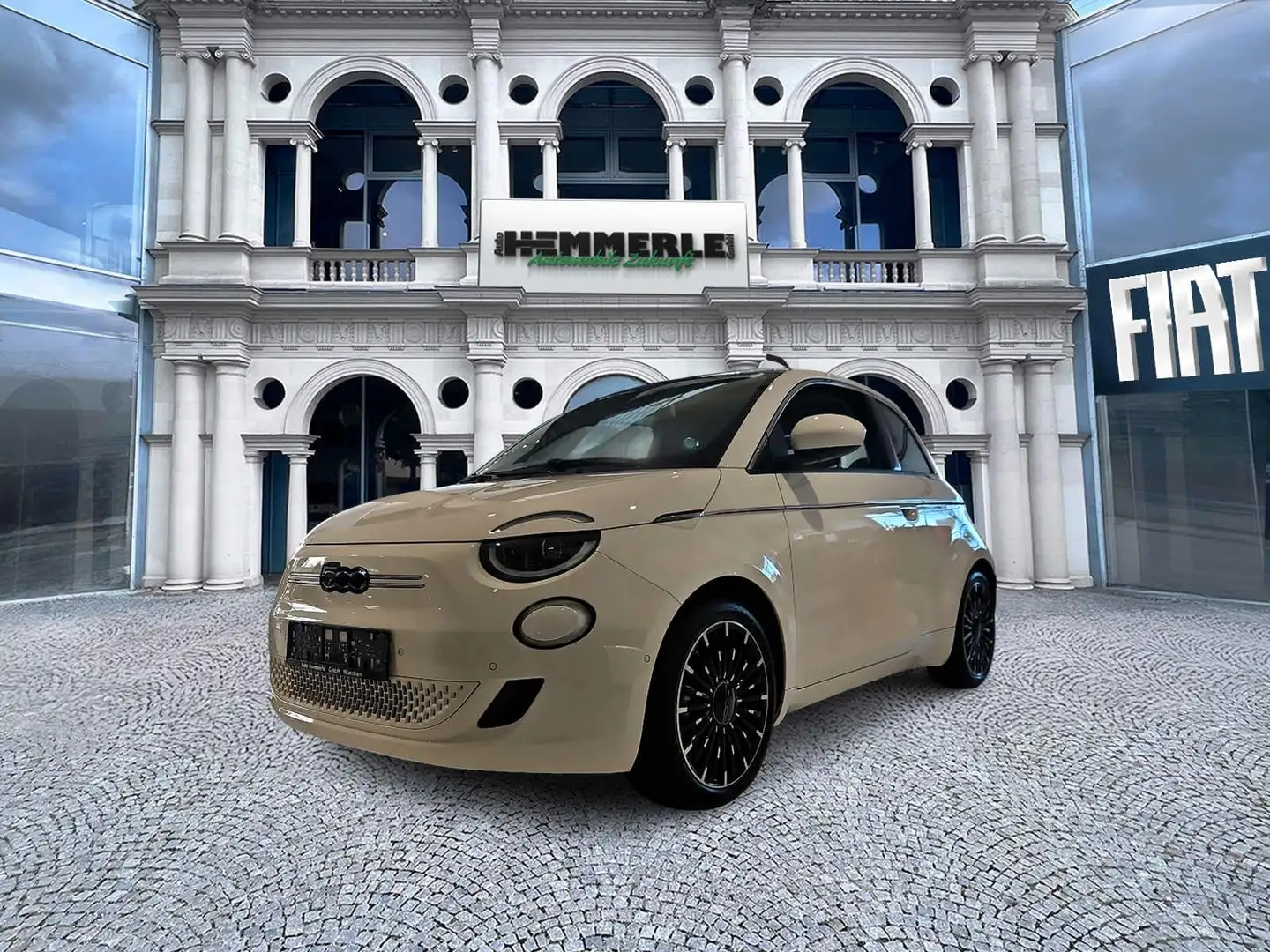 Fiat 500e 500 e La Prima by Bocelli *JBL*Panorama* Weiß - 1